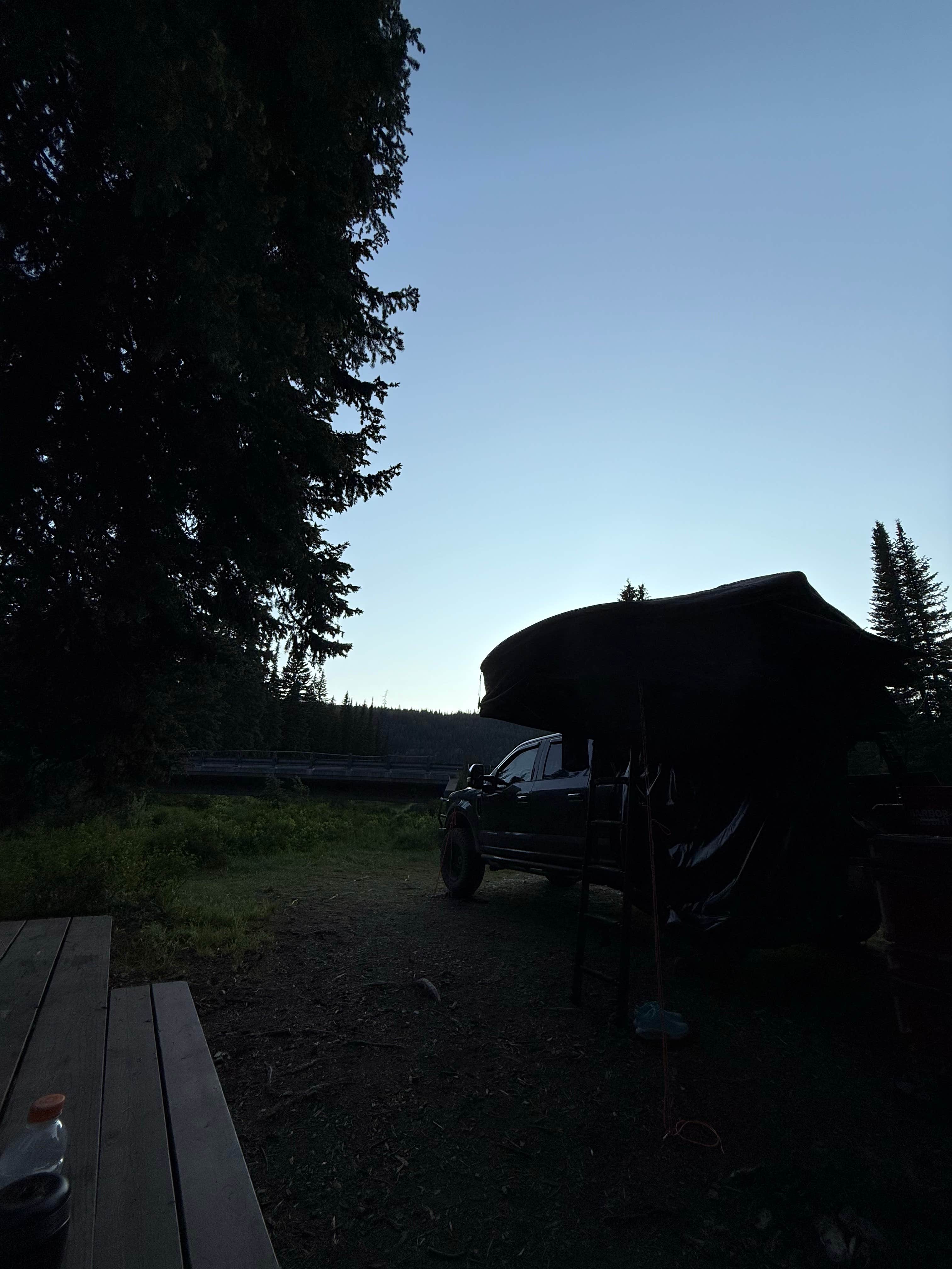 Rosstin W.'s photo at Upper Whitefish Campground near Kootenai National Forest
