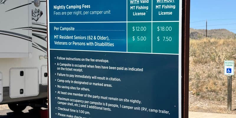 Camper submitted image from Wolf Creek Bridge