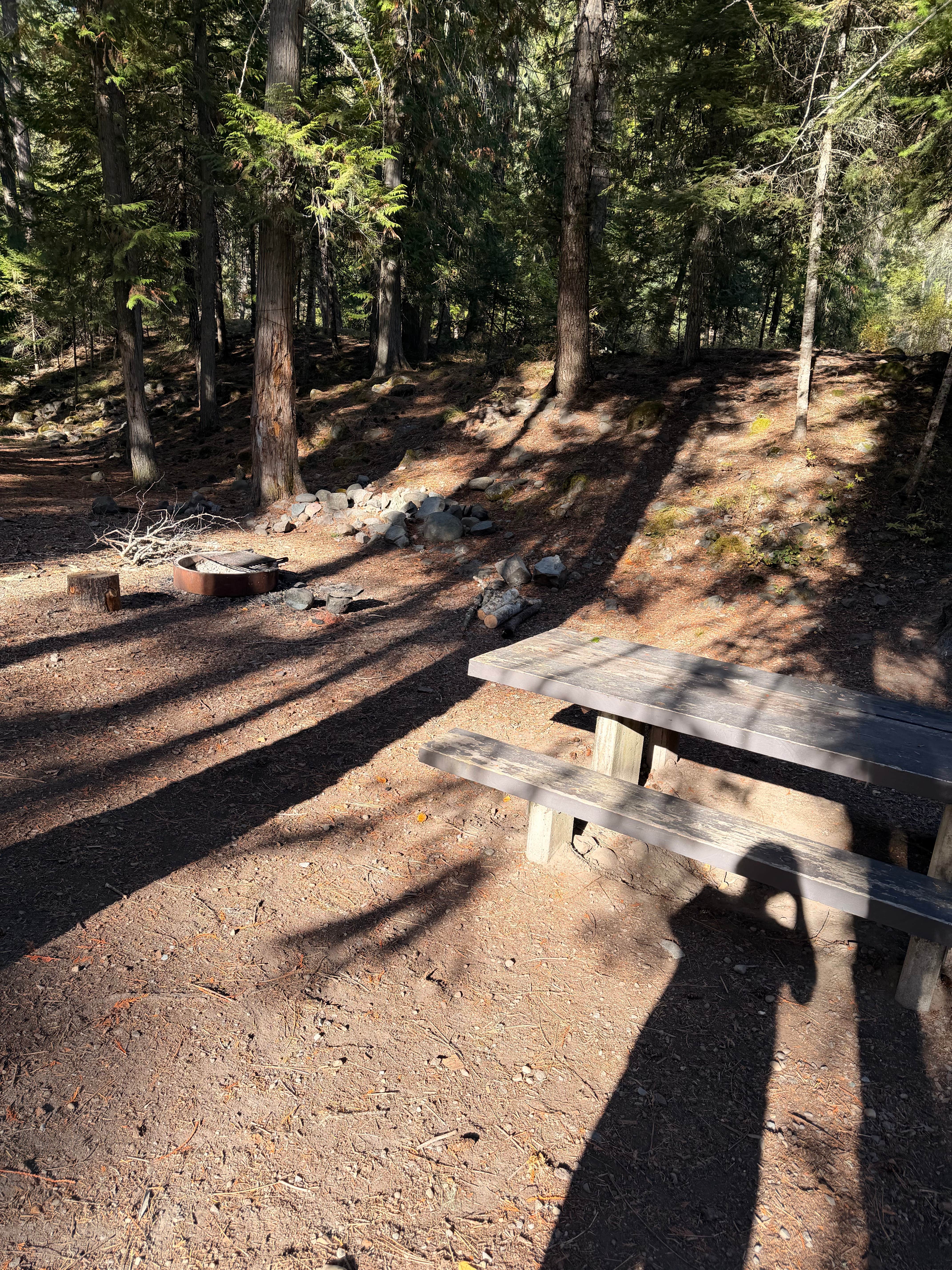 Camper-submitted photo at Yaak Falls Campground near Troy, MT