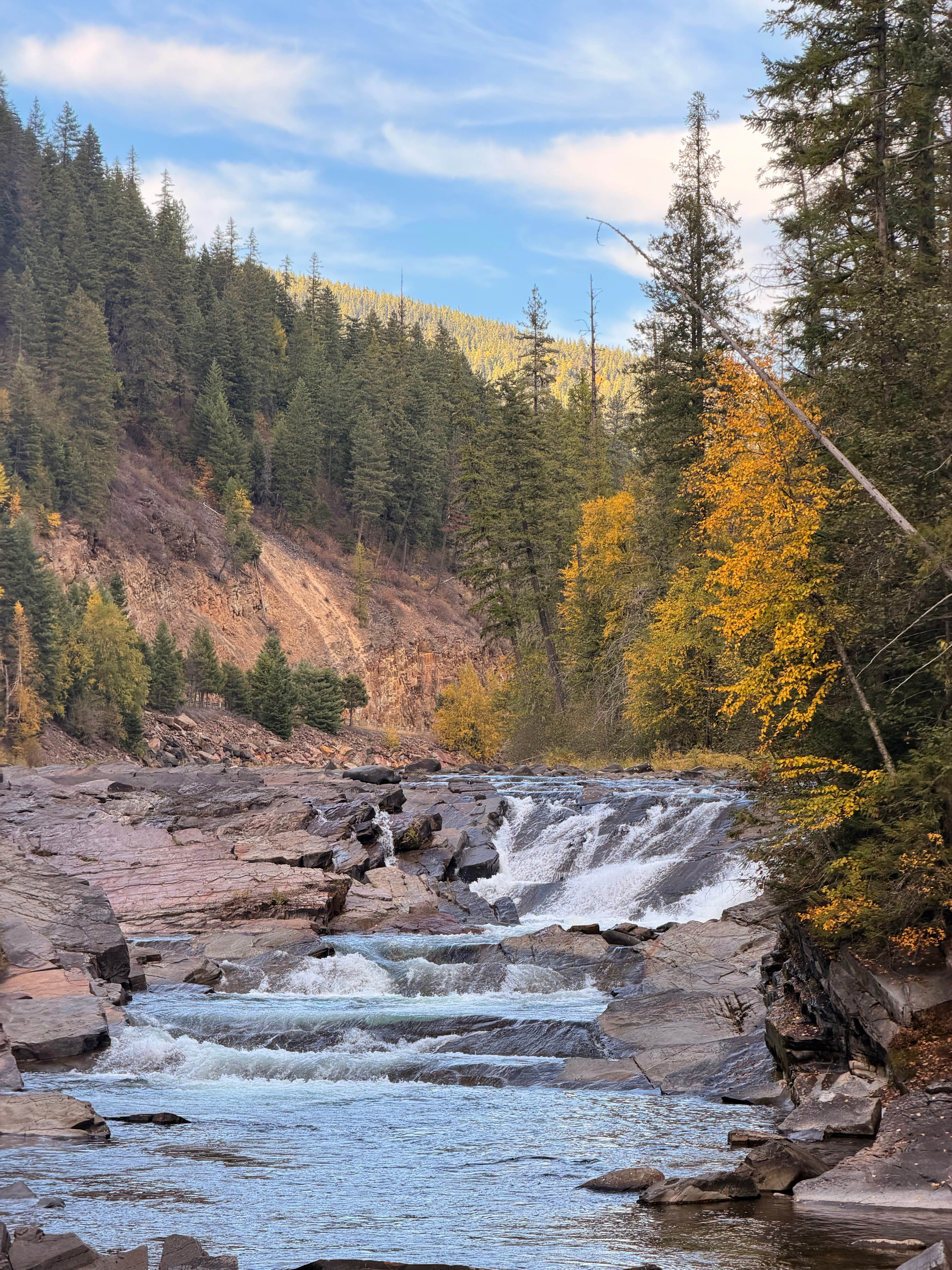 Camper-submitted photo at Yaak Falls Campground near Kootenai National Forest