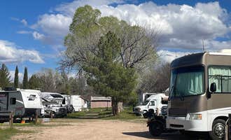 Camping near Cochise Stronghold Campground: Monte Casino RV Park at Holy Trinity Monastery, St. David, Arizona