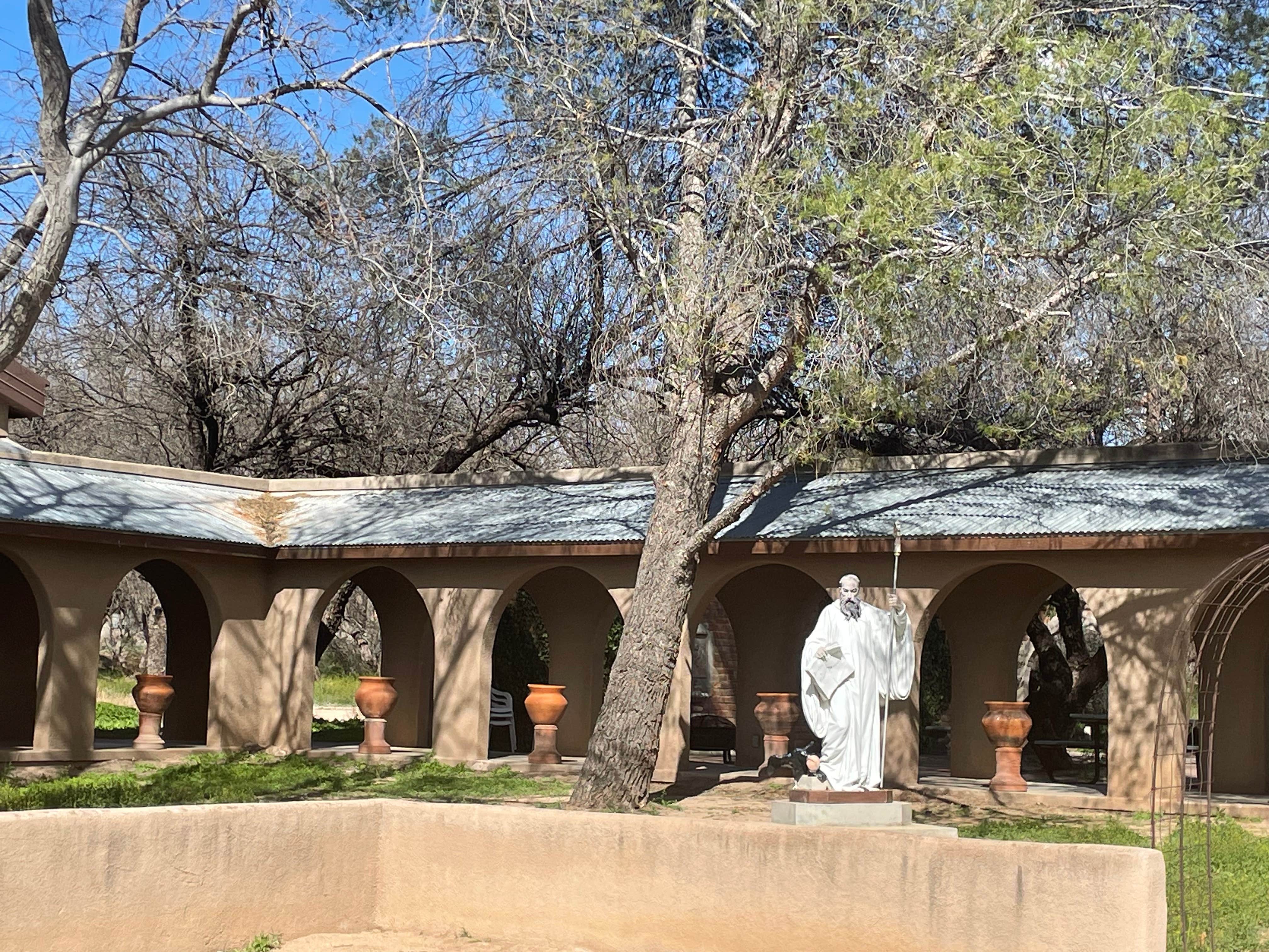 Camper-submitted photo at Monte Casino RV Park at Holy Trinity Monastery near St. David, AZ