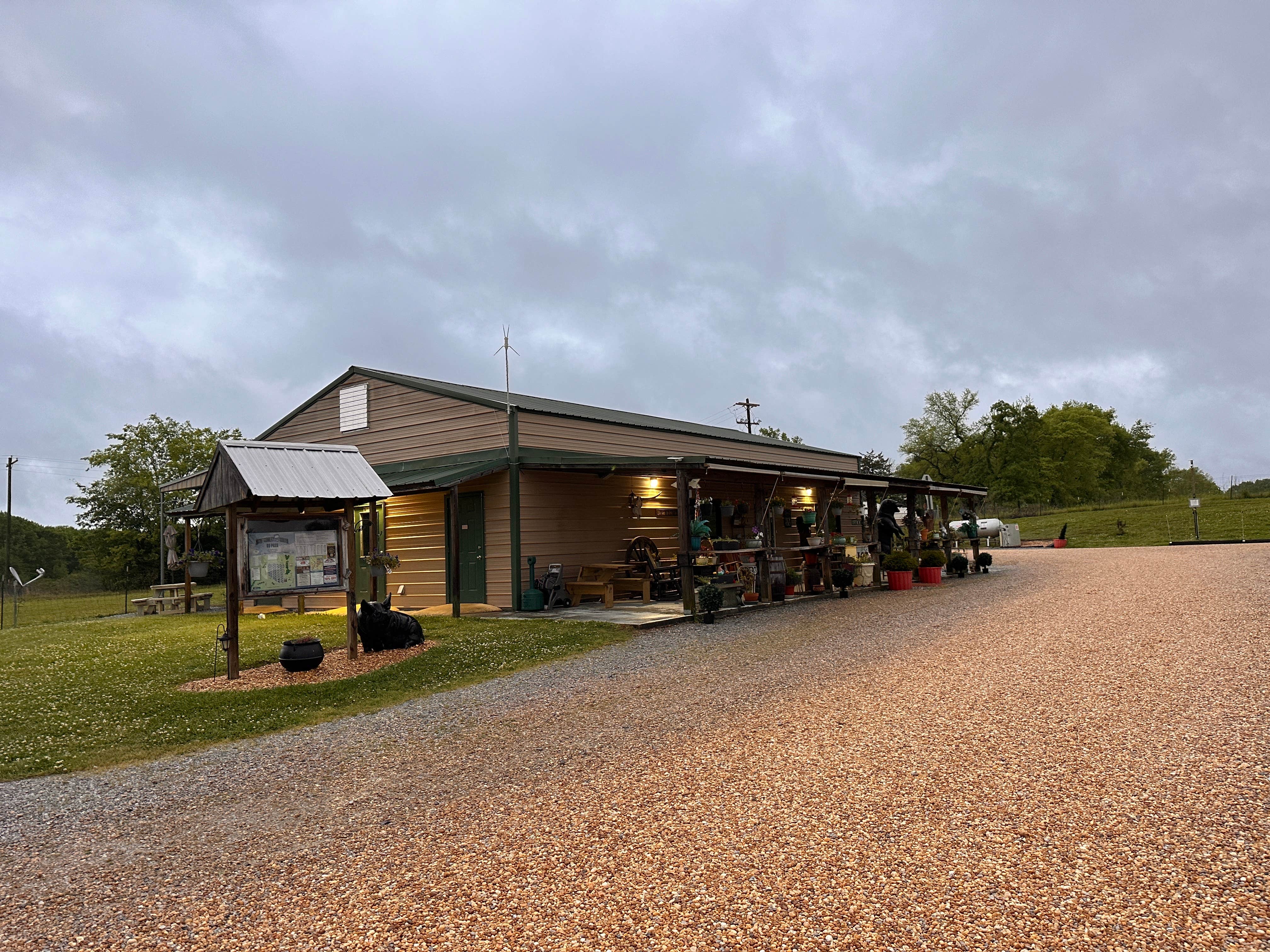 Eleanor the Airstream R.'s photo of camping with pets at Montgomery South RV Park near Marbury, AL