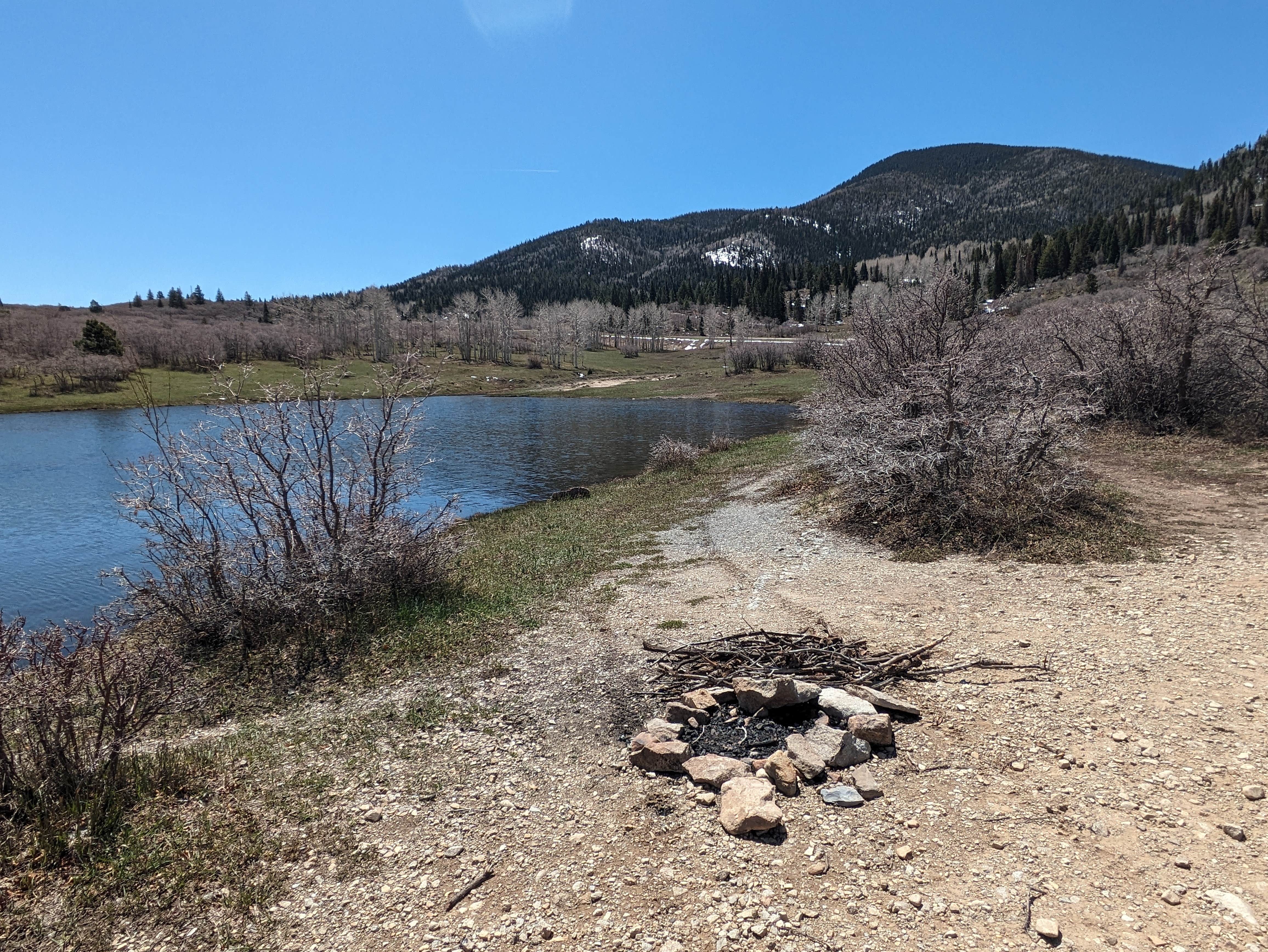 Greg L.'s photo of a dispersed camping area at Monticello Lake near Blanding, UT