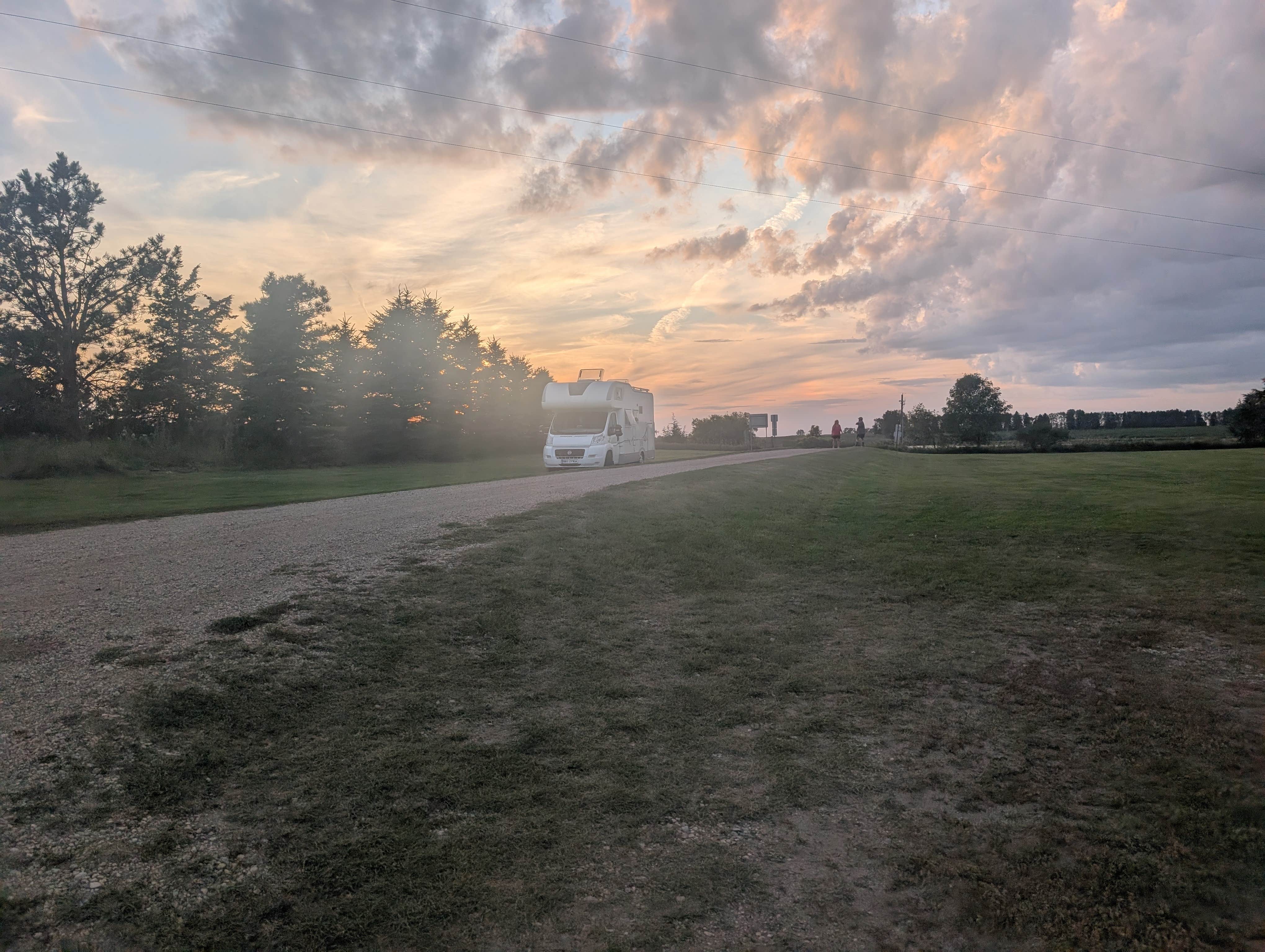 Rick M.'s photo of a dispersed camping area at Moon Lake near Valley City, ND