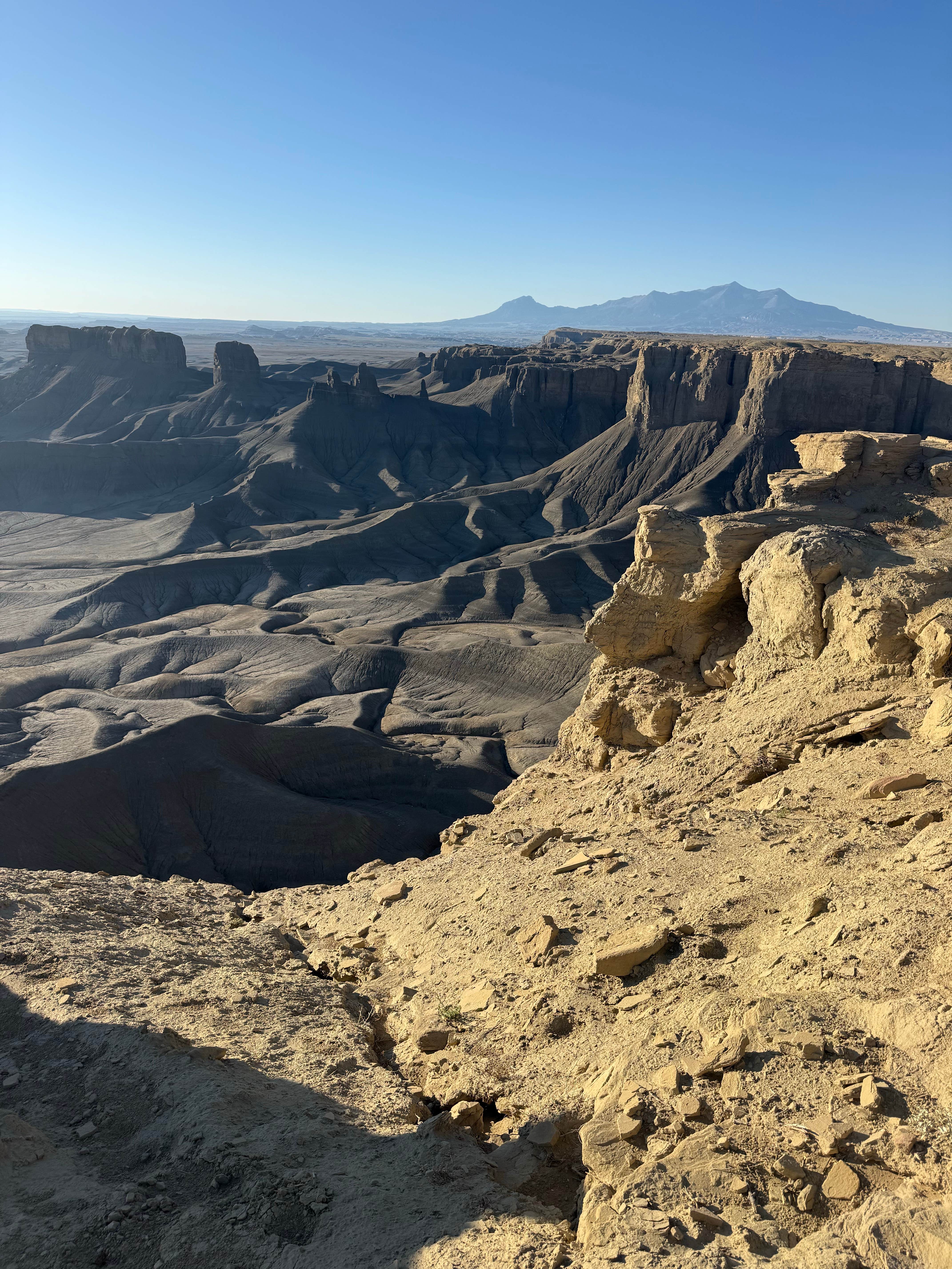 Camping near Coal Mine Wash: Moonscape Overlook, Hanksville, Utah