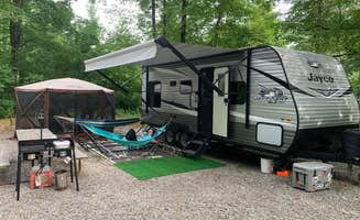 Laure D.'s photo of rv camping at Moose Hillock Camping Resorts near Galway, NY
