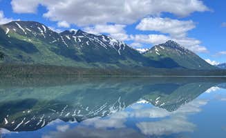 Michael B.'s photo of a dispersed camping area at Moose Pass in Alaska