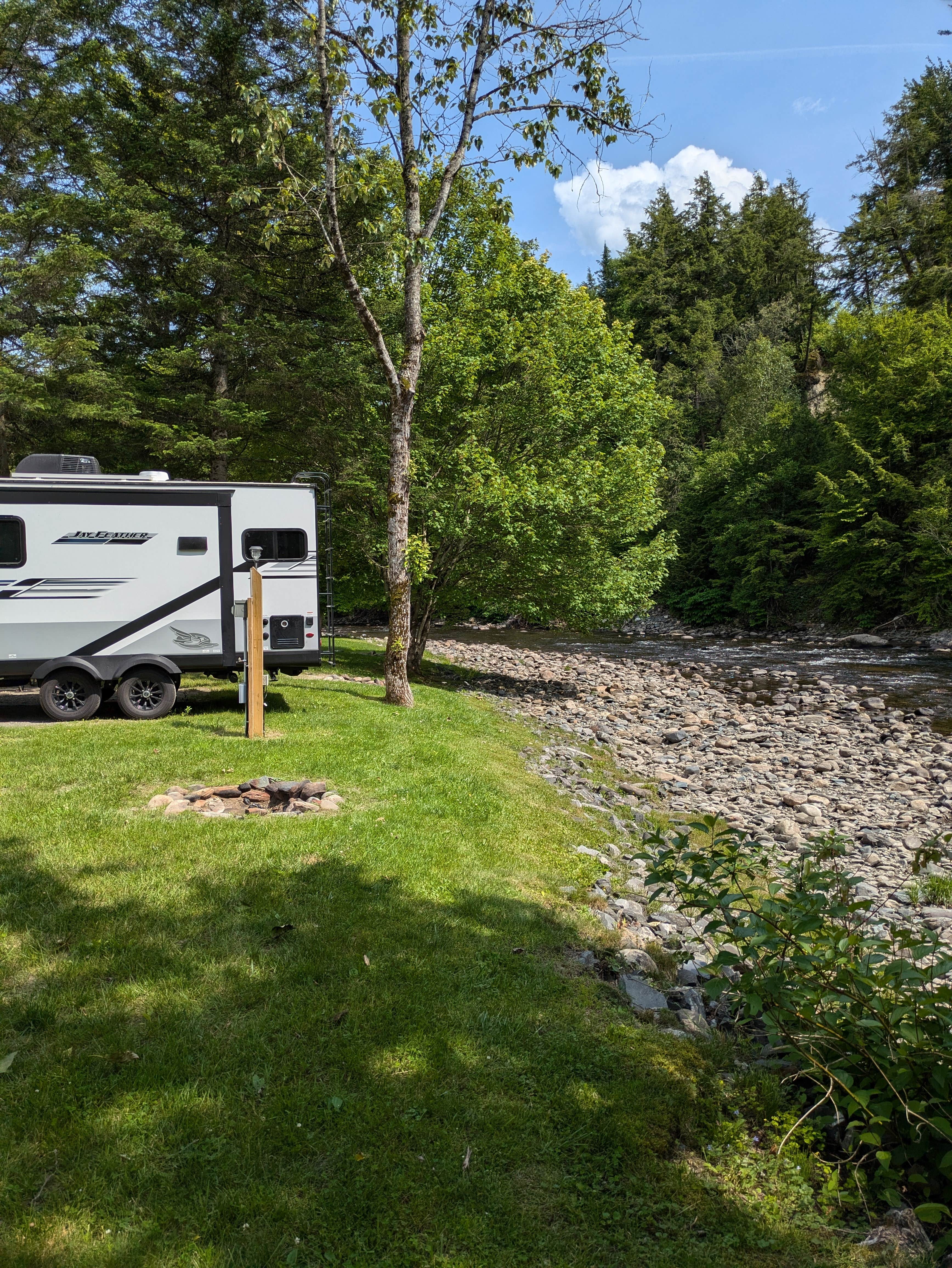 Camper-submitted photo at Moose River Campground near West Burke, VT