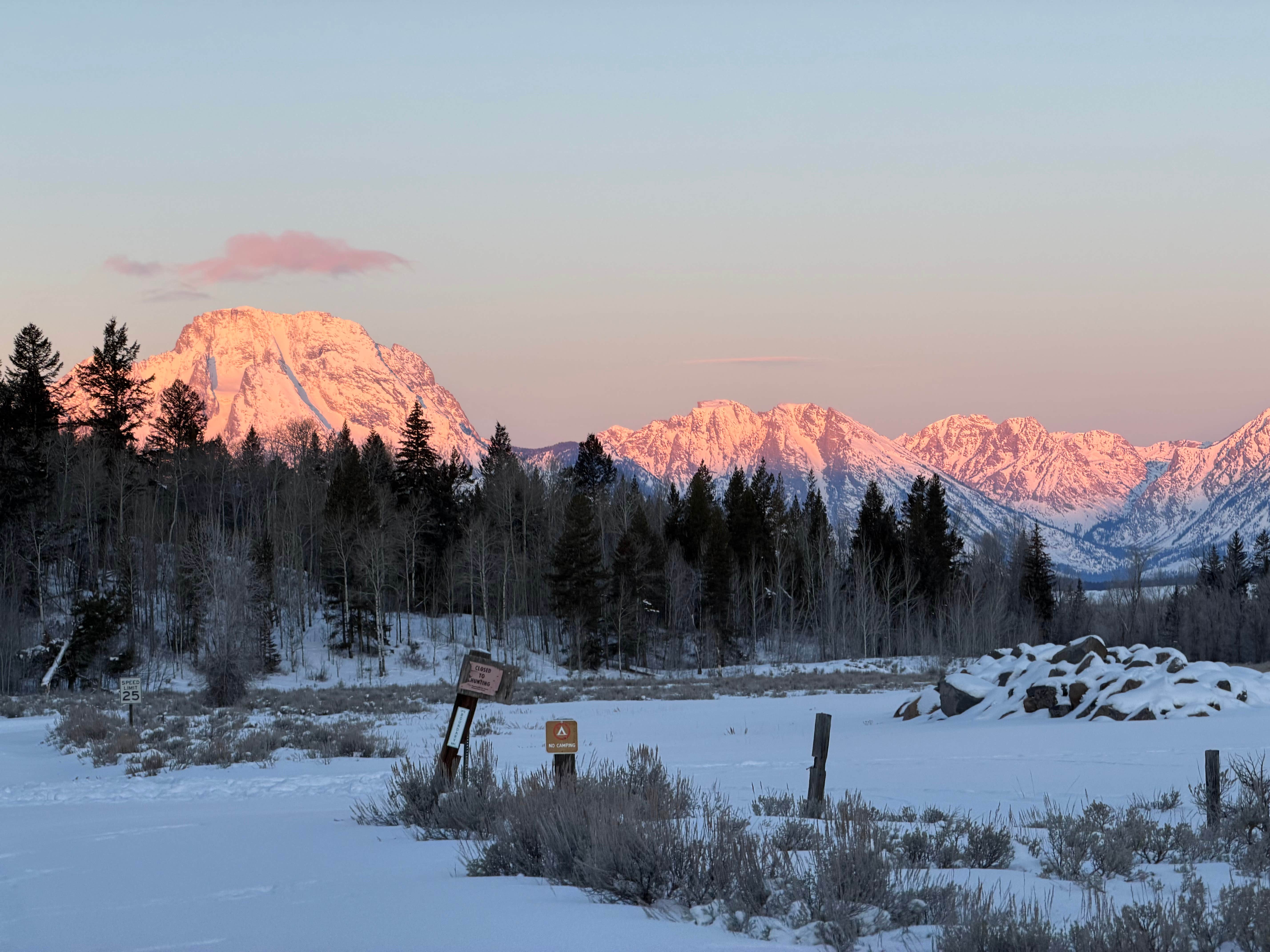 Camper-submitted photo at Moran Vista on Forest Road 30290 near Moran, WY
