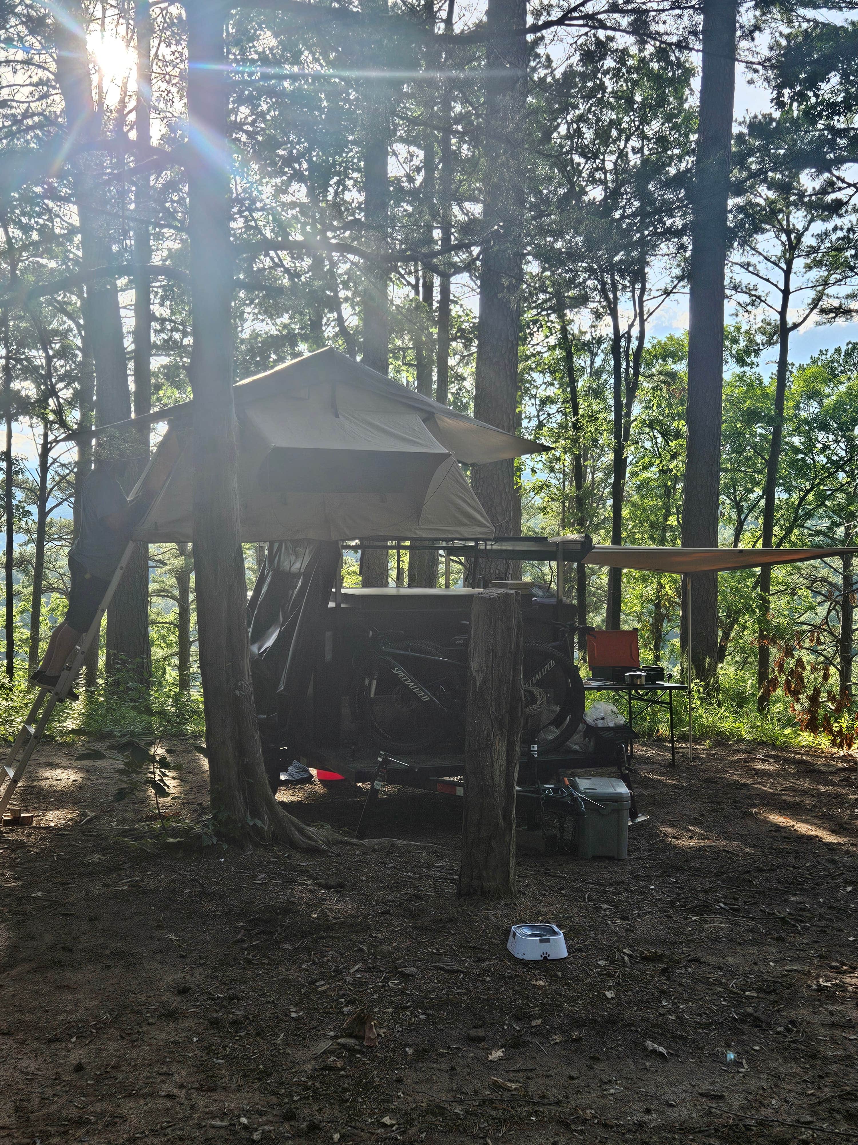 Camper-submitted photo at Morgan Mtn Rd/Spy Rock Dispersed near Fayetteville, AR