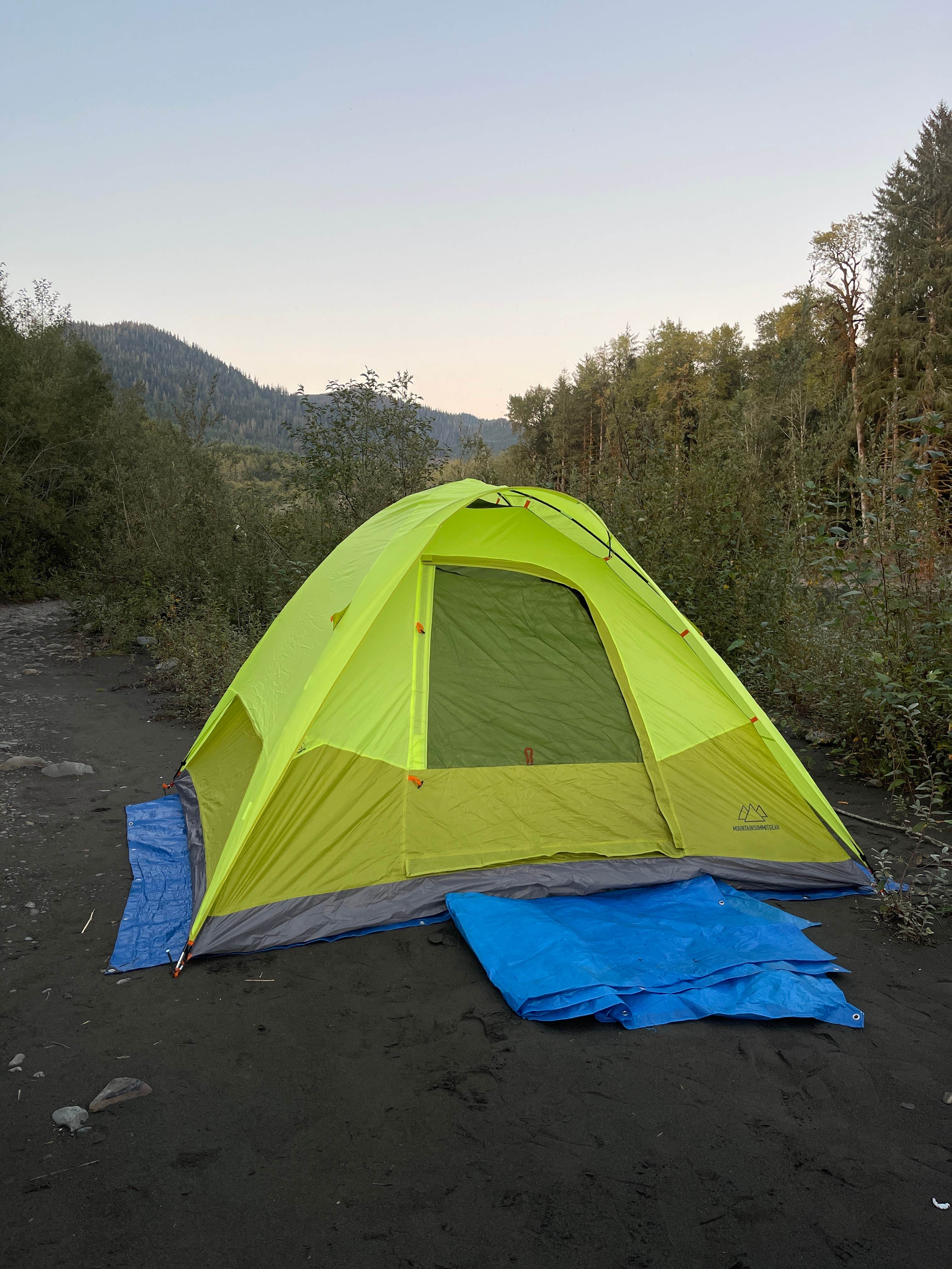 Christian M.'s photo of a dispersed camping area at Hoh River Dispersed Camping near Forks, WA
