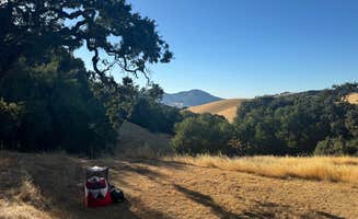 Tyler S.'s photo of tent camping at Morgan Territory Regional Preserve near Palo Alto, CA