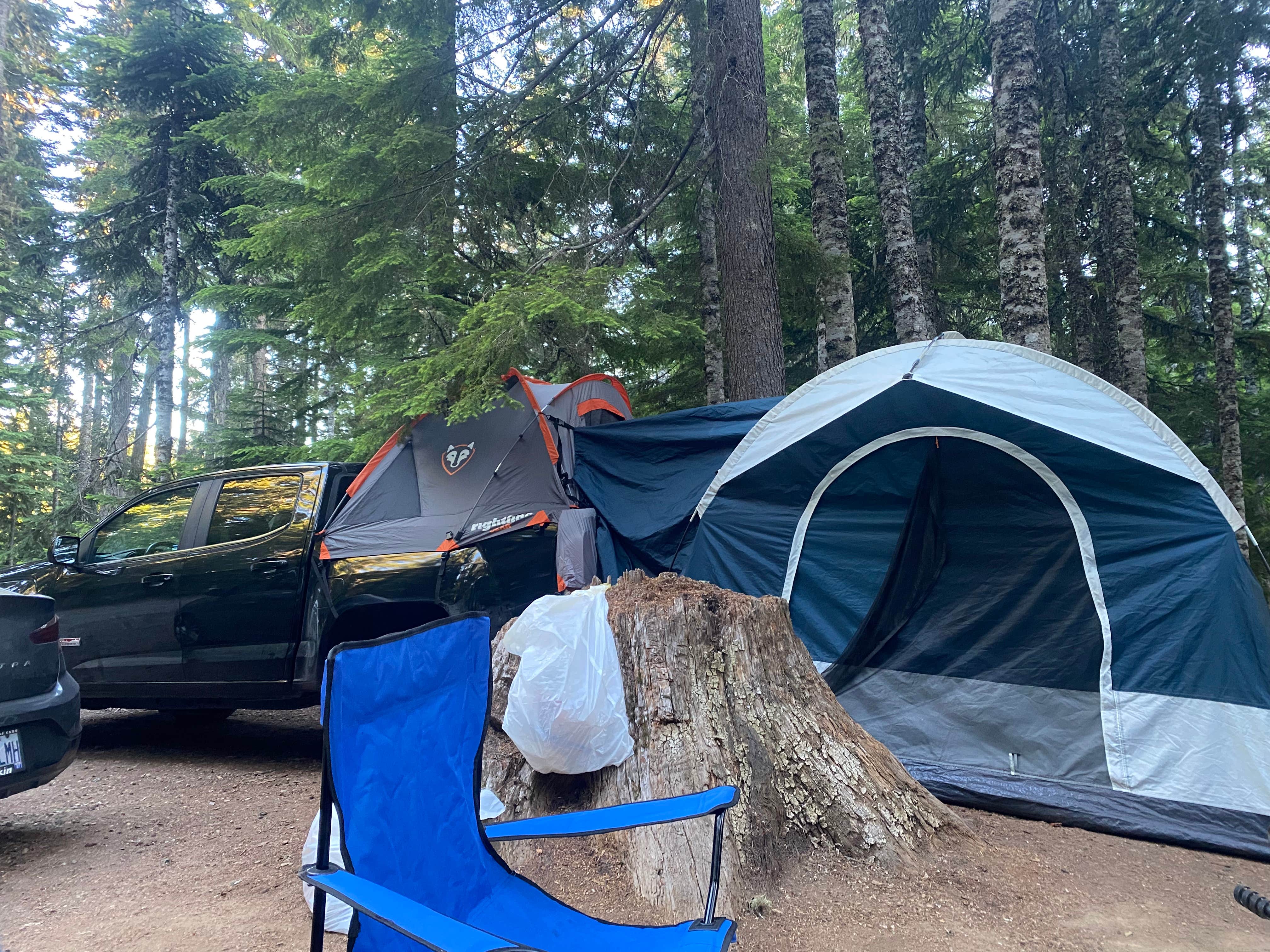 Camper submitted image from Mount Hood National Forest Frog Lake Campground - 1