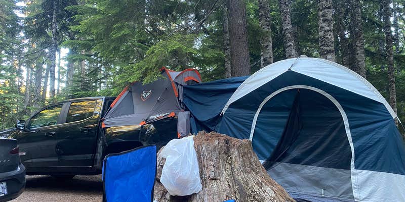 Camper submitted image from Mount Hood National Forest Frog Lake Campground