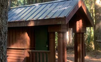 S. Renae M.'s photo of glamping accommodations at Mount Hood National Forest Lost Creek Campground near White Salmon, WA