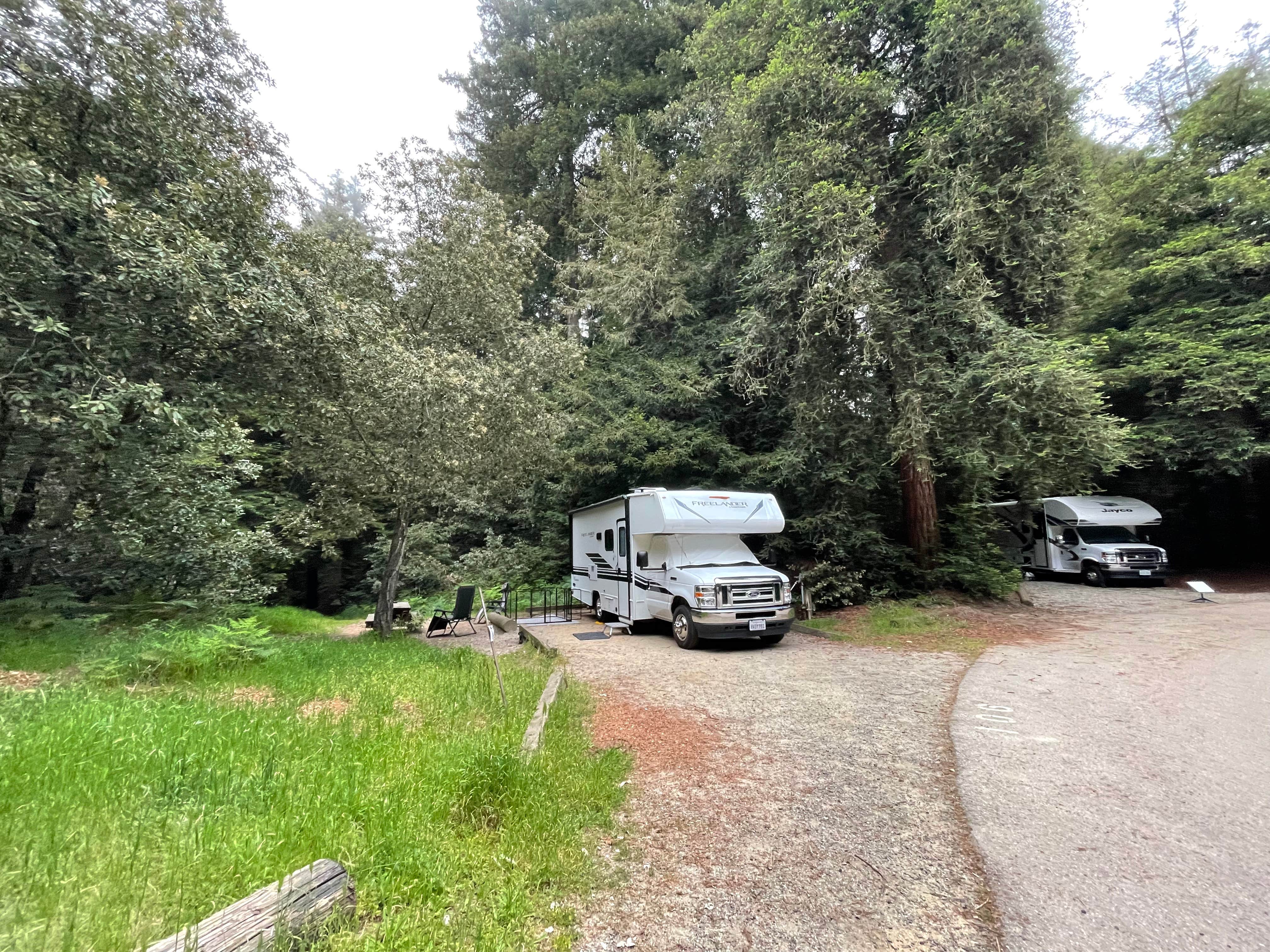 Lori T.'s photo of rv camping at Mount Madonna County Park near Gustine, CA