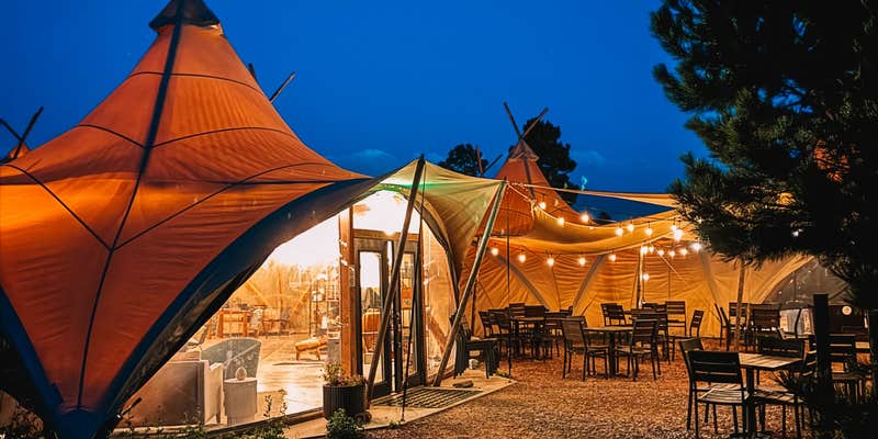 Camper submitted image from Mount Rushmore Under Canvas