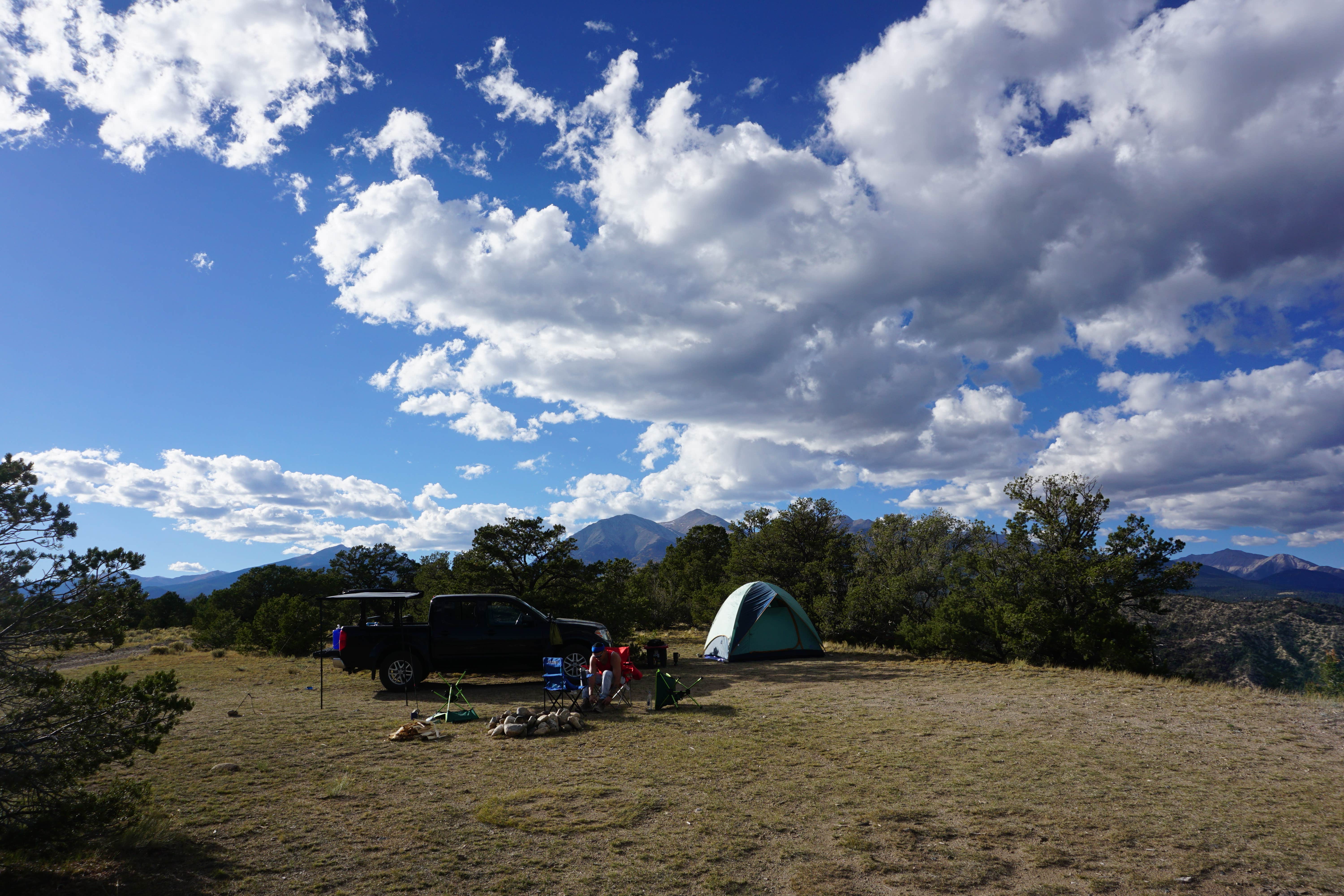 Fabein D.'s photo at Mount Shavano Dispersed Camping near Monarch, CO