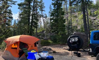 PJ J.'s photo of a dispersed camping area at Mount Thielsen Wilderness near Umpqua National Forest