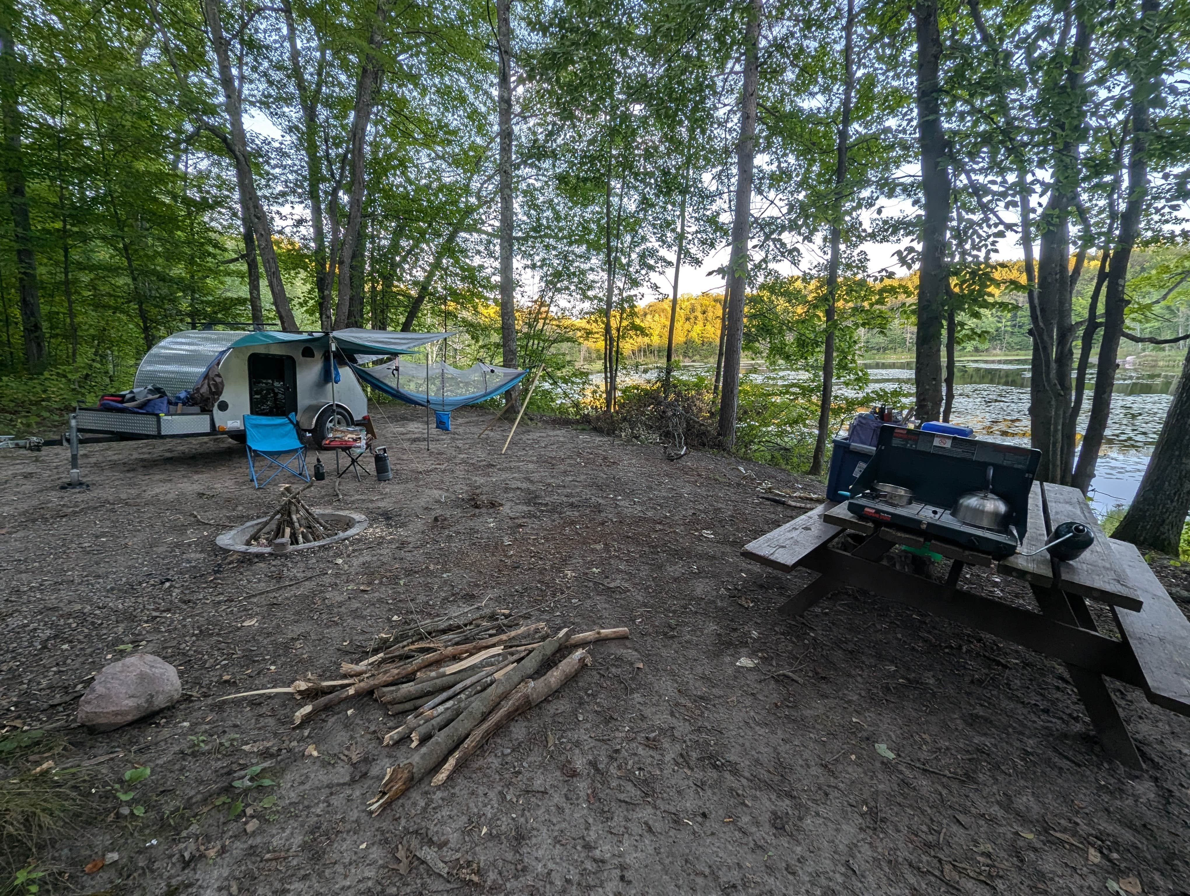 Camper-submitted photo at Mountain Lakes near Mountain, WI