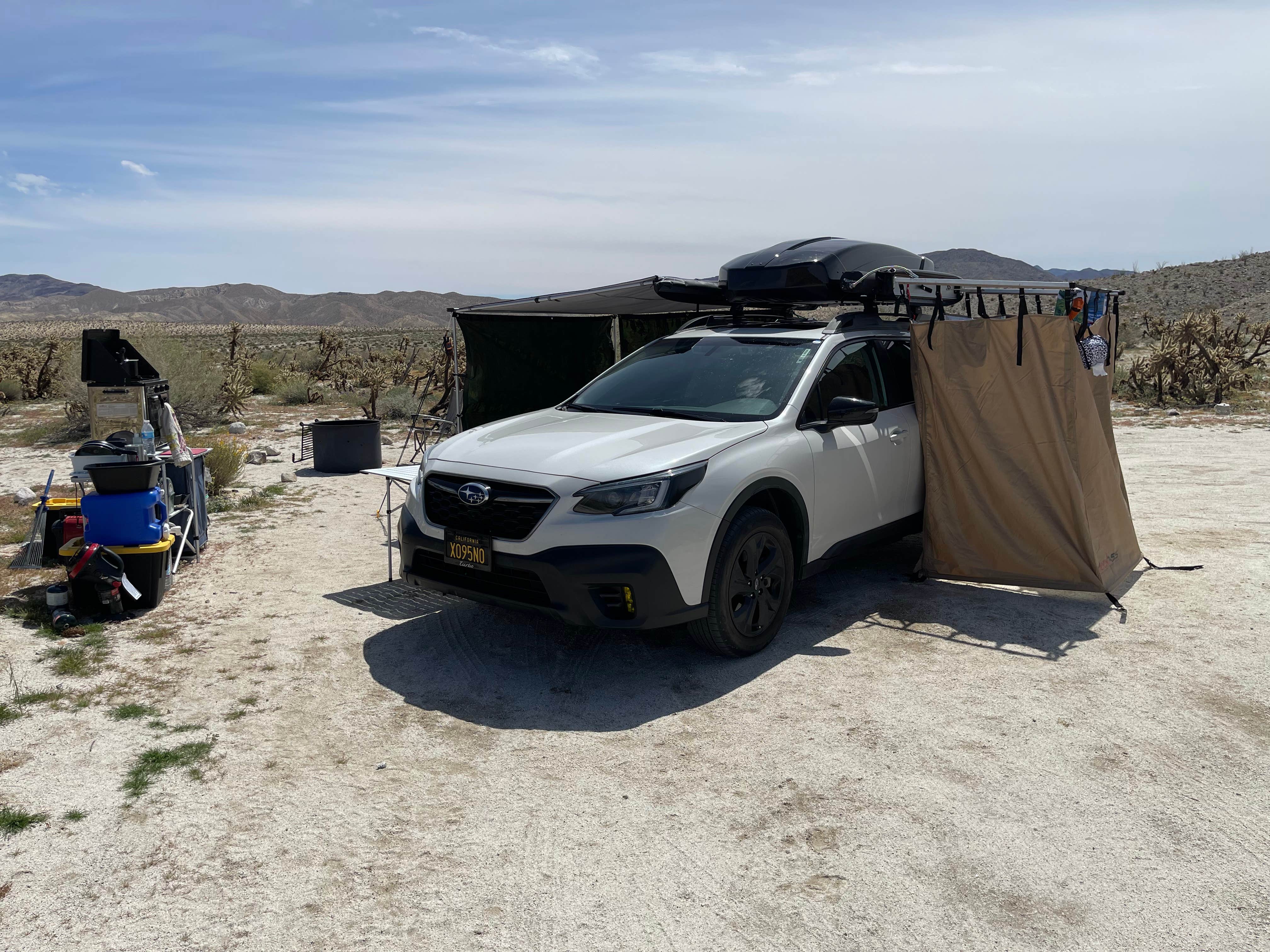 Andy B.'s photo of a dispersed camping area at Mountain Palm Springs Camp near Julian, CA