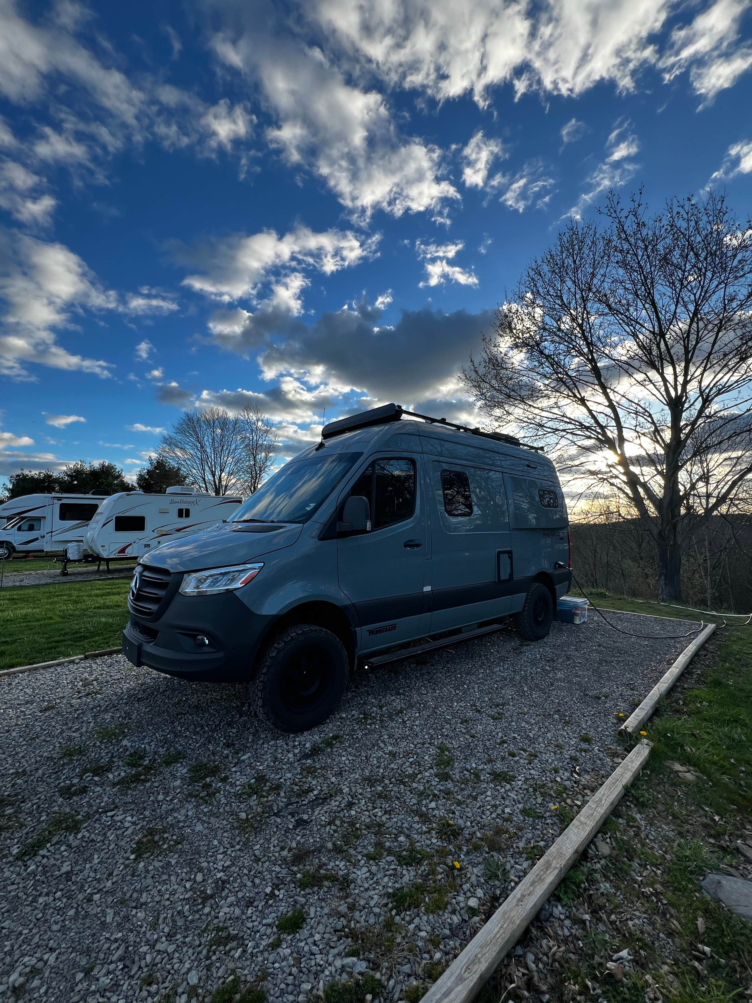 Jennifer N.'s photo of rv camping at Mountain Top Campground near Hidden Valley, PA