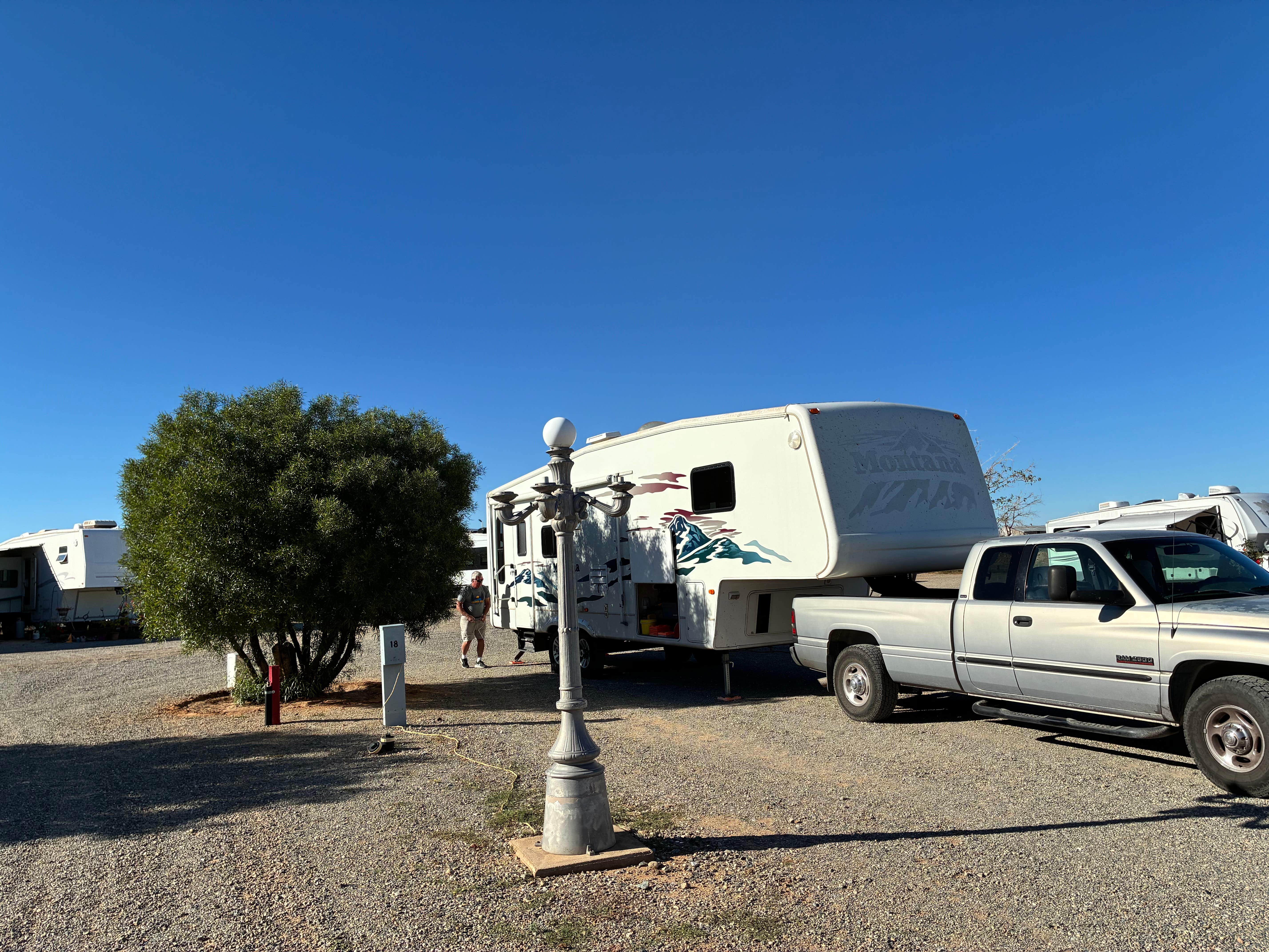 Lisa M.'s photo of rv camping at Mountain View RV near Safford, AZ