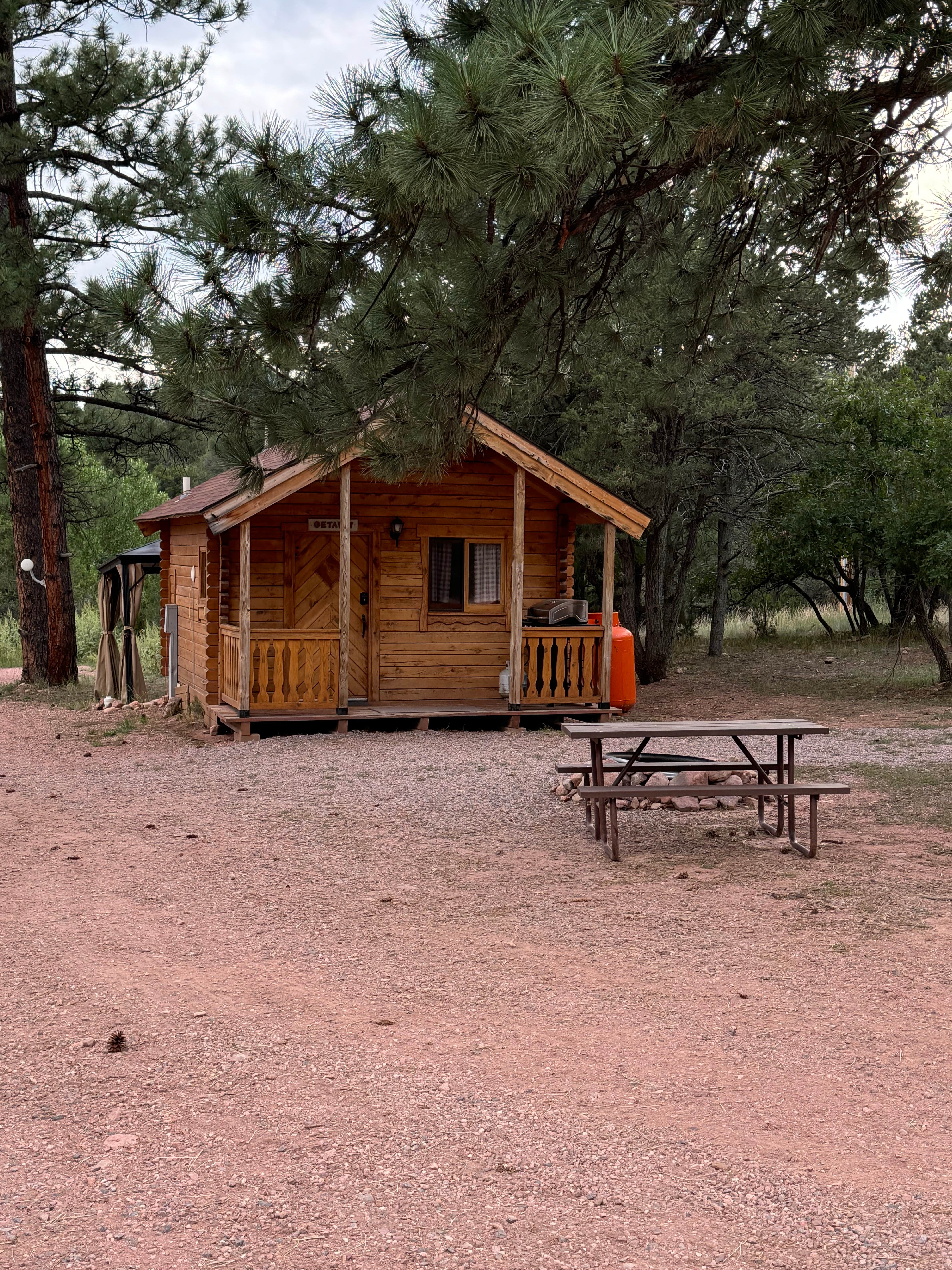 Shana D.'s photo of a cabin at Mountaindale Cabin & RV Resort near Lake George, CO