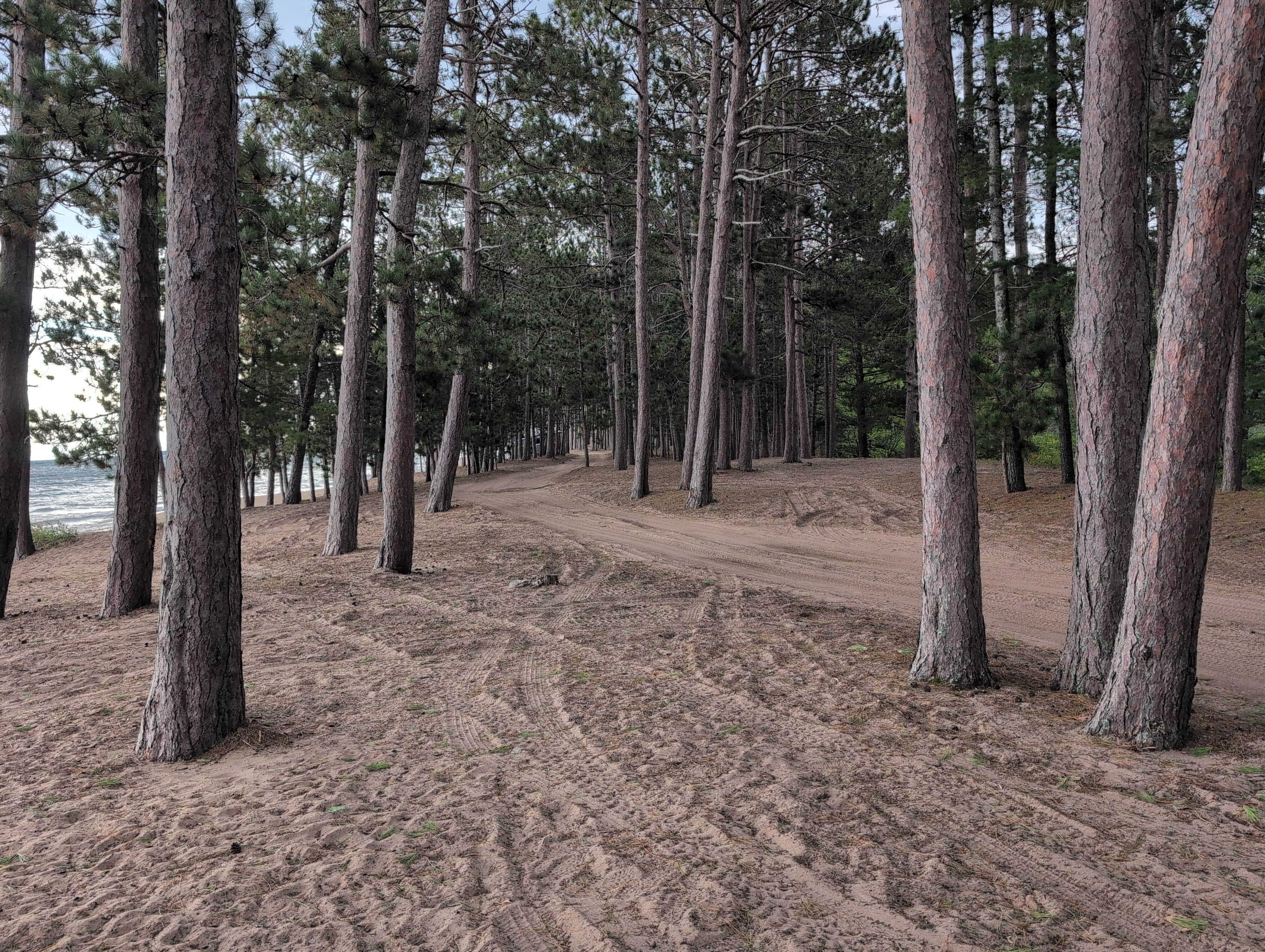 Camper-submitted photo at Mouth of the Huron Dispersed Camping near Hubbell, MI