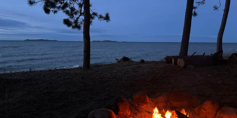 Camper submitted image from Mouth of the Huron Dispersed Camping