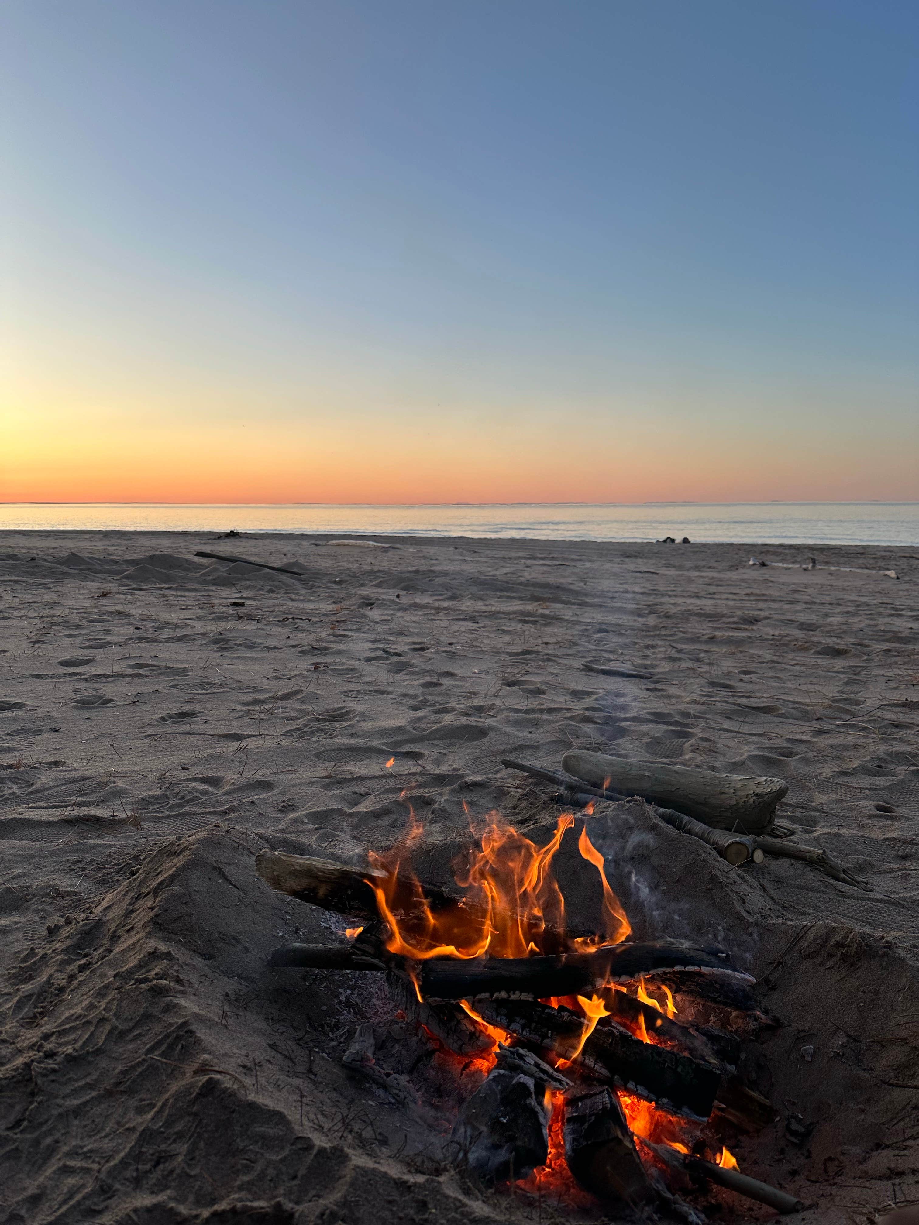 Camper-submitted photo at Mouth of the Huron Dispersed Camping near Hubbell, MI