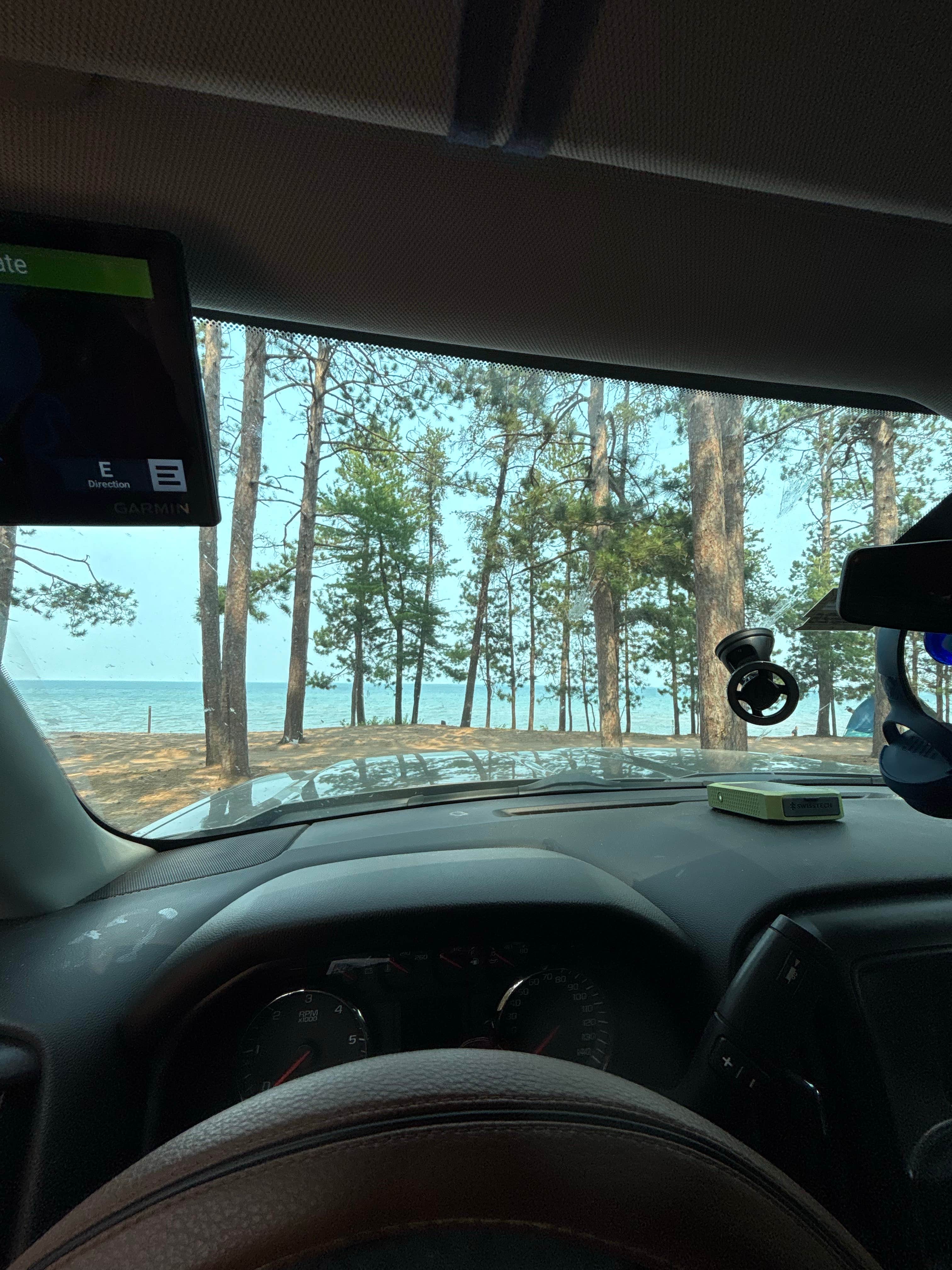 Camper-submitted photo at Mouth of the Huron Dispersed Camping near Hubbell, MI