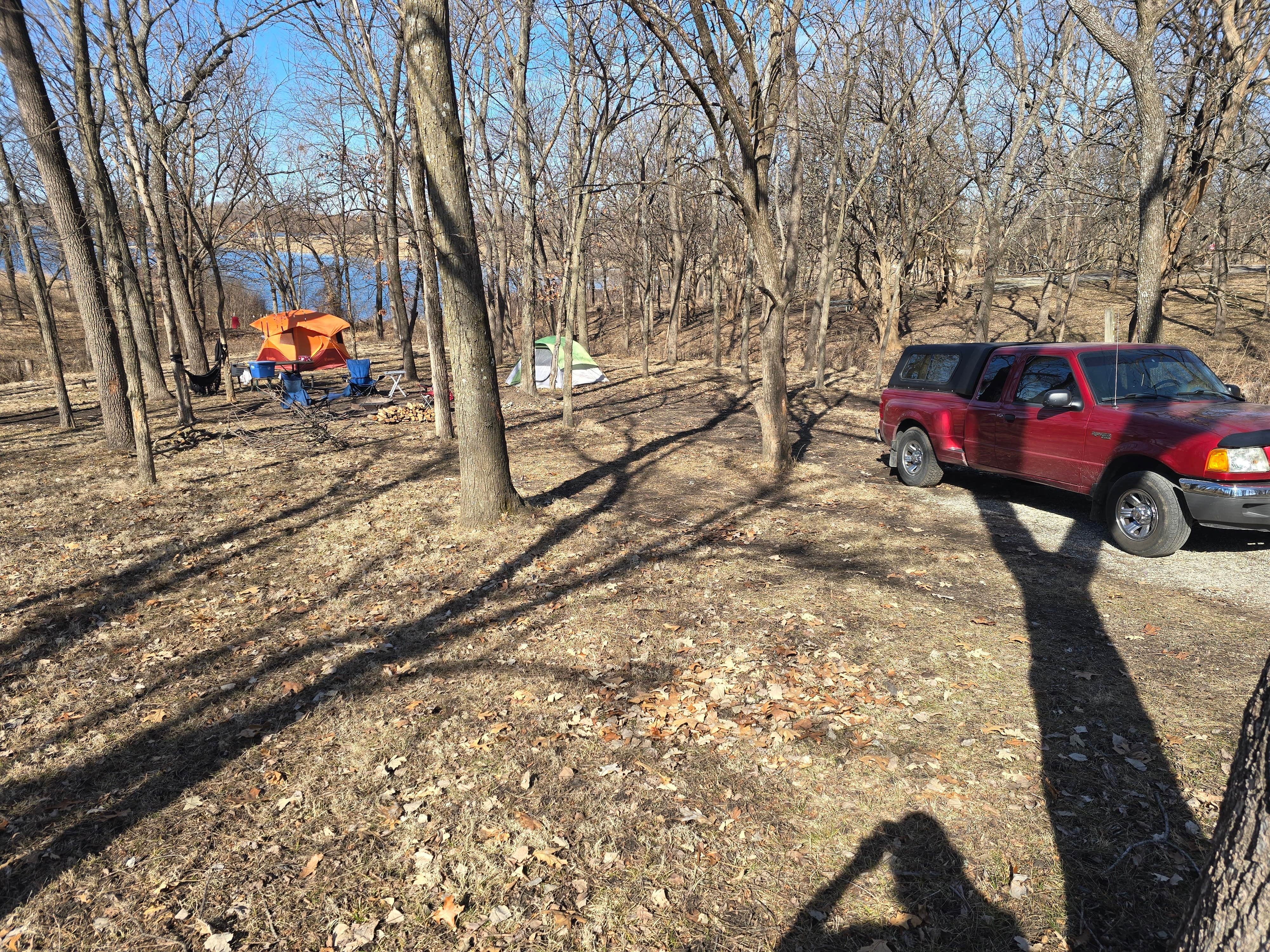 Sayler O.'s photo of tent camping at Mozingo Lake County Tent Campground near Maryville, MO