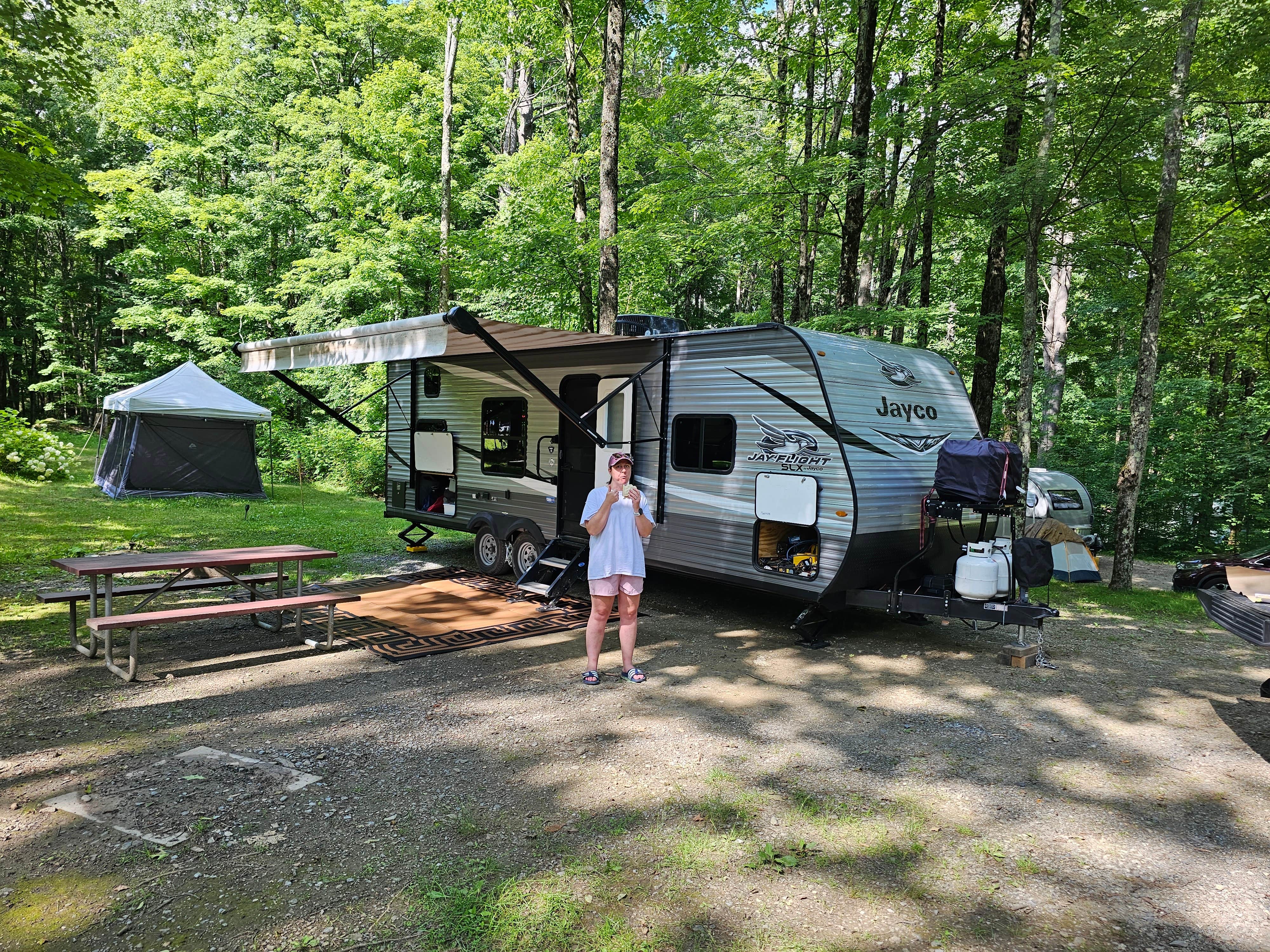 Kevin C.'s photo of rv camping at Mt. Greylock Campsite Park near Cummington, MA