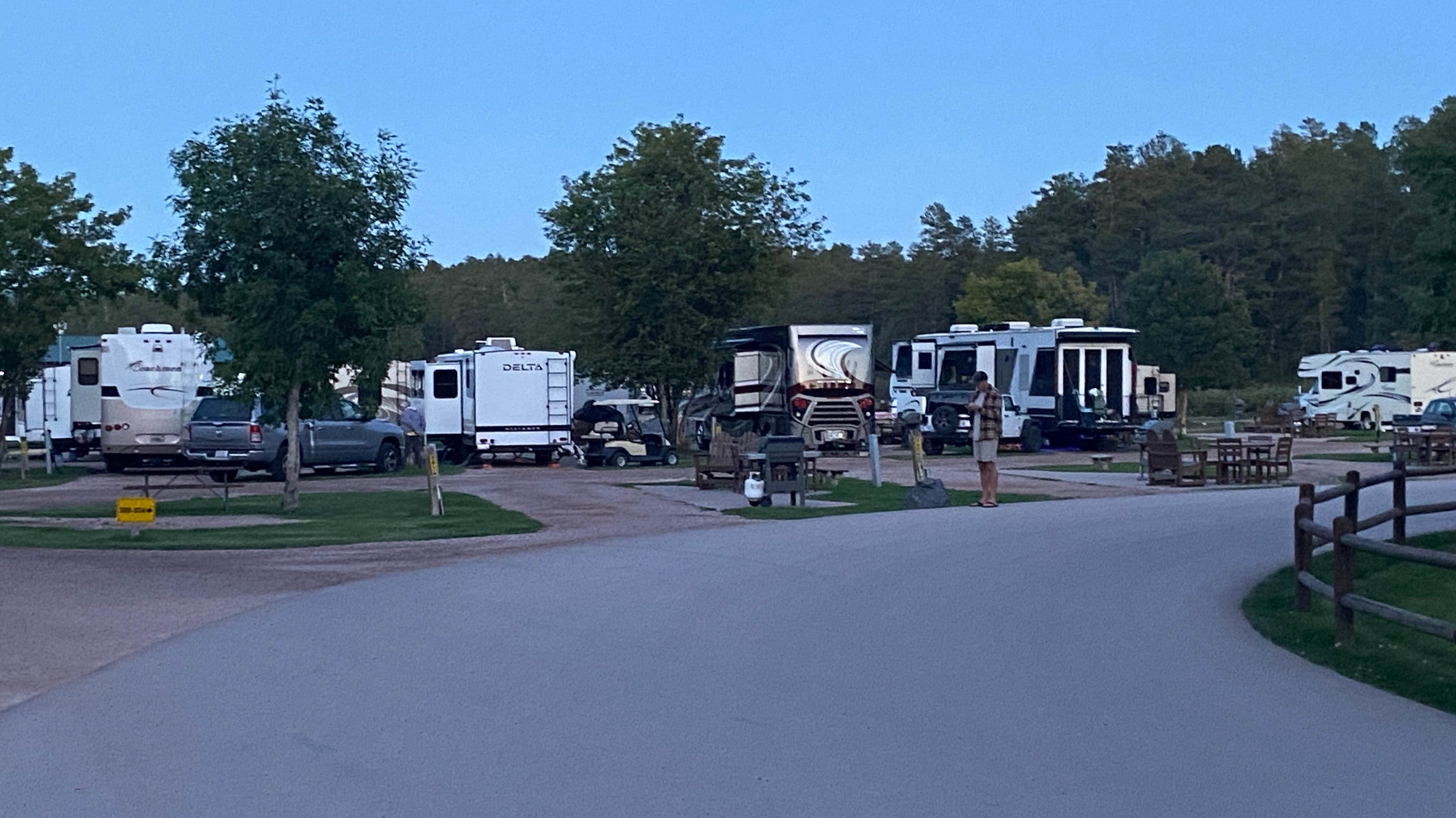 Camper-submitted photo at Mt. Rushmore Resort & Lodge at Palmer Gulch near Custer, SD