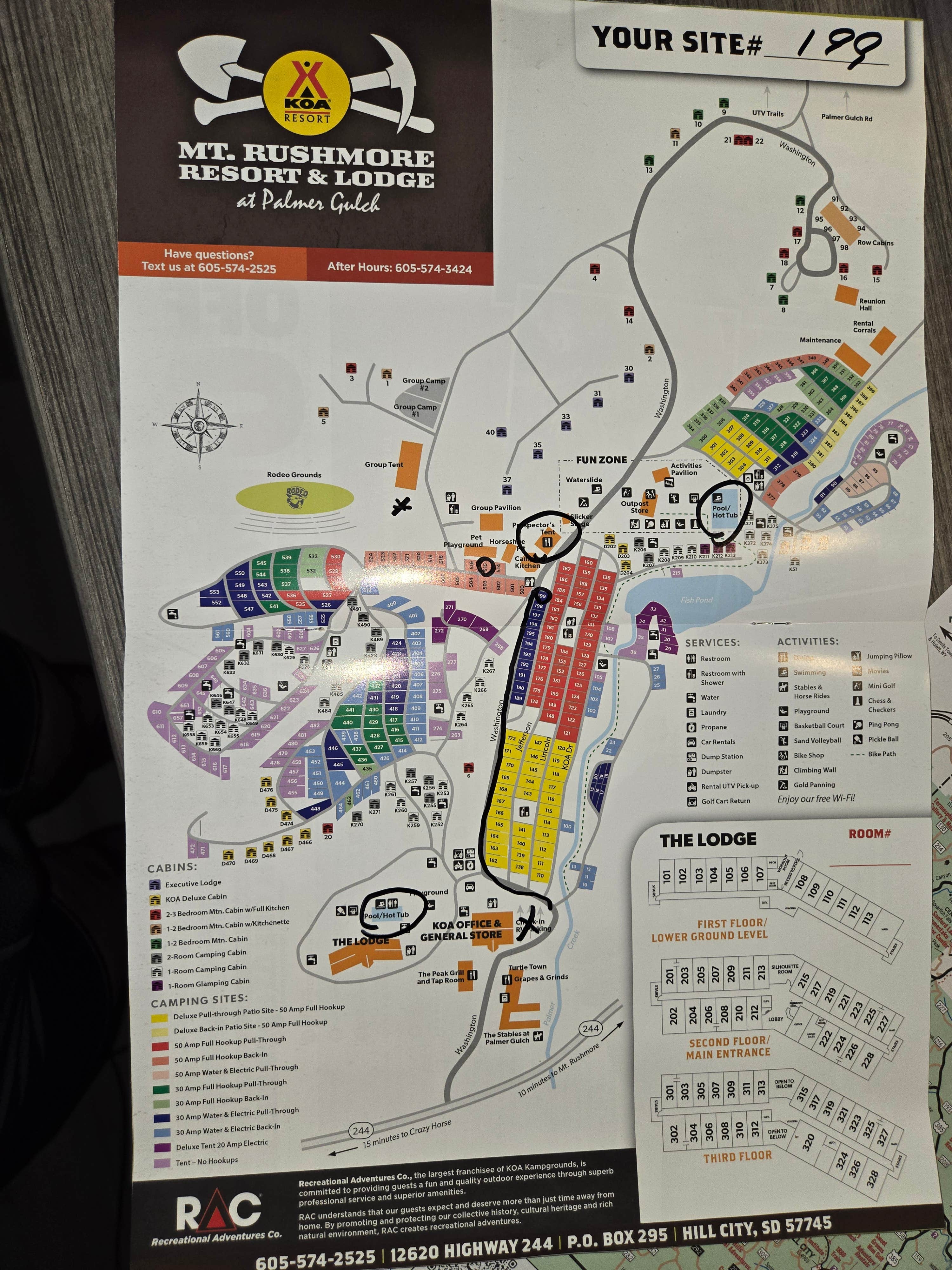 Camper submitted image from Mt. Rushmore Resort & Lodge at Palmer Gulch - 2
