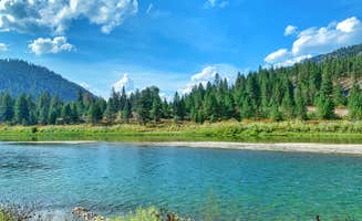 Sadie P.'s photo of a dispersed camping area at Muchwater Dispersed Campground and Recreation Area near Polson, MT
