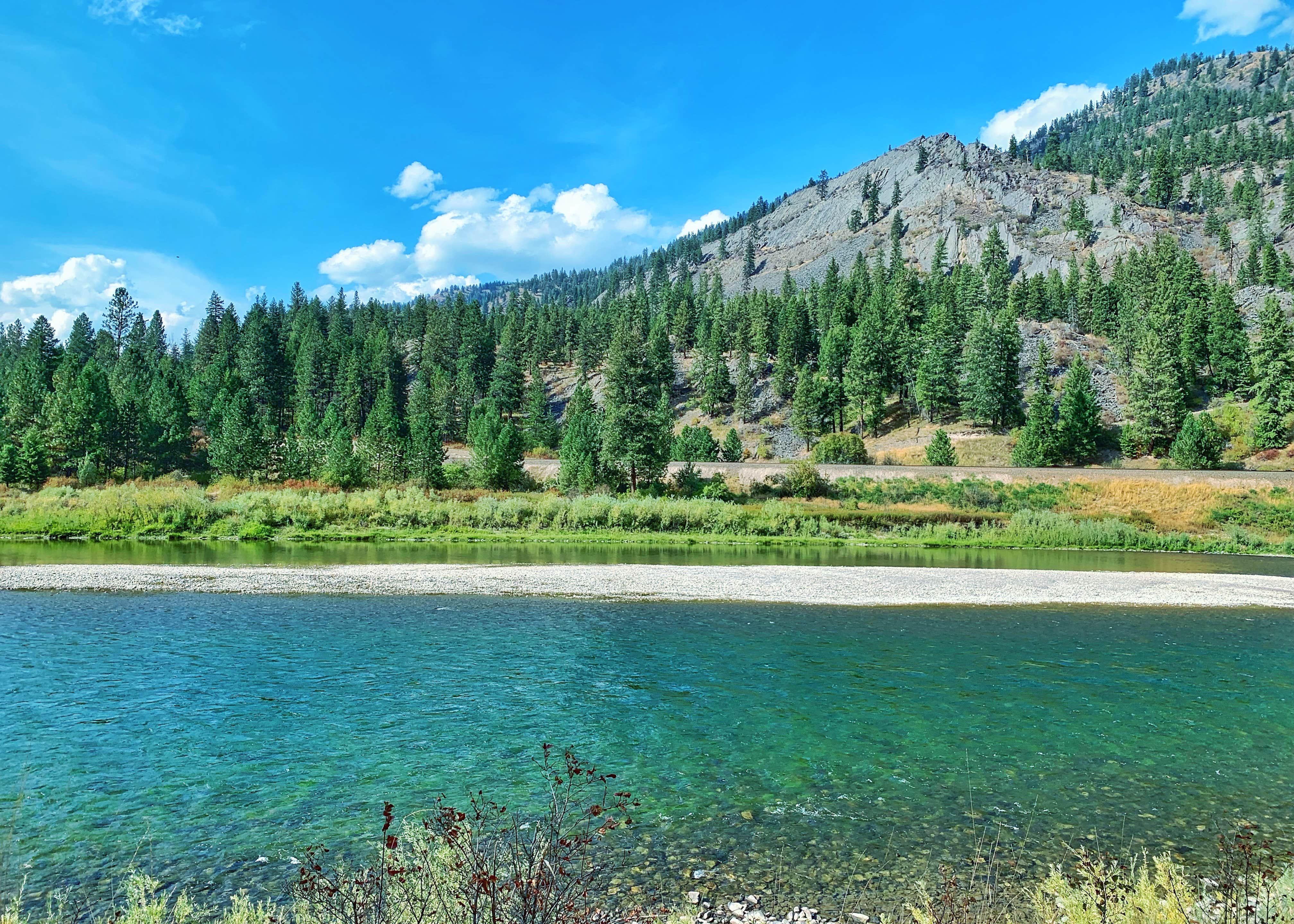 Sadie P.'s photo of a dispersed camping area at Muchwater Dispersed Campground and Recreation Area near Polson, MT