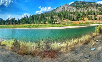 Sadie P.'s photo of a dispersed camping area at Muchwater Dispersed Campground and Recreation Area near Mullan, ID