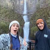 Review photo of Multnomah Falls Parking Lot (Day Use) by hap C., January 16, 2026