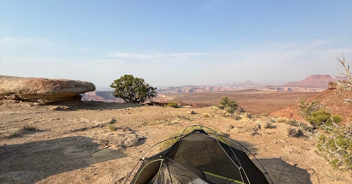 Murphy Hogback Backcountry Campsite — Canyonlands National Park