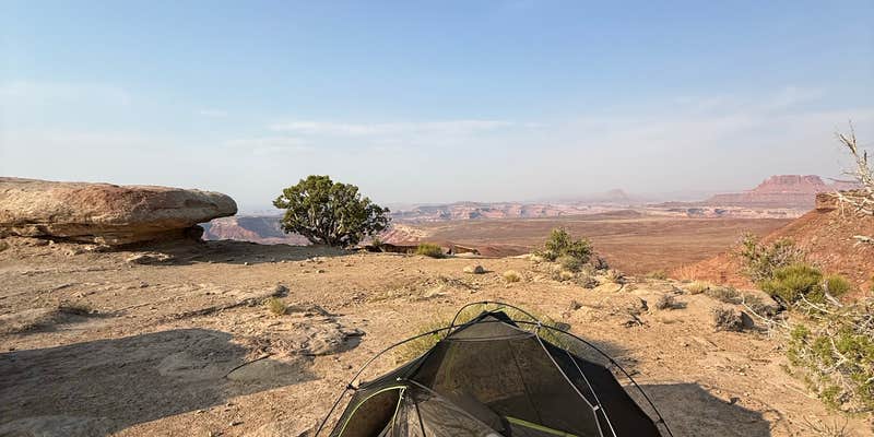 Camper submitted image from Murphy Hogback Backcountry Campsite — Canyonlands National Park