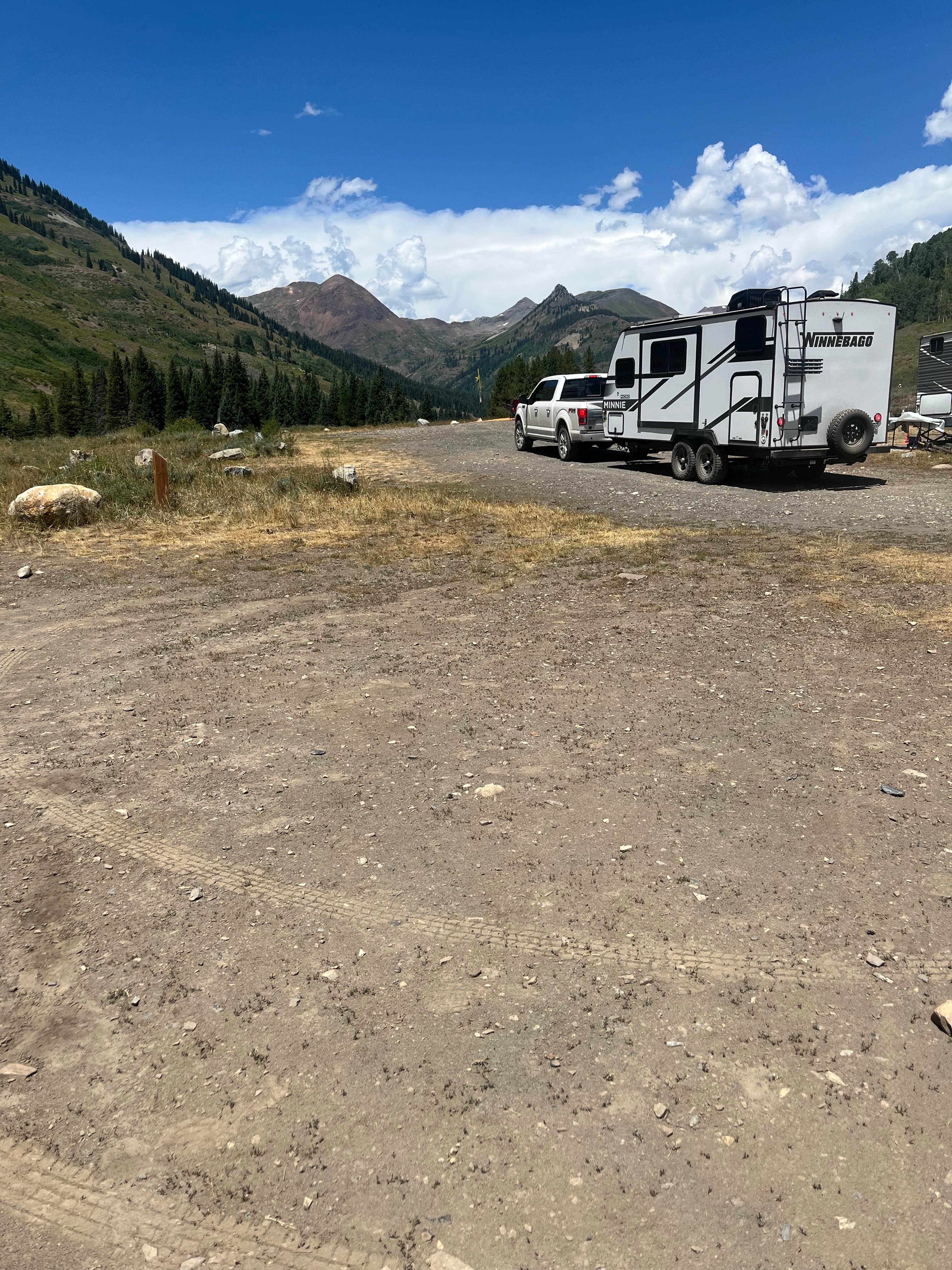 Sammantha T.'s photo of rv camping at Musician's Camp near Snowmass Village, CO