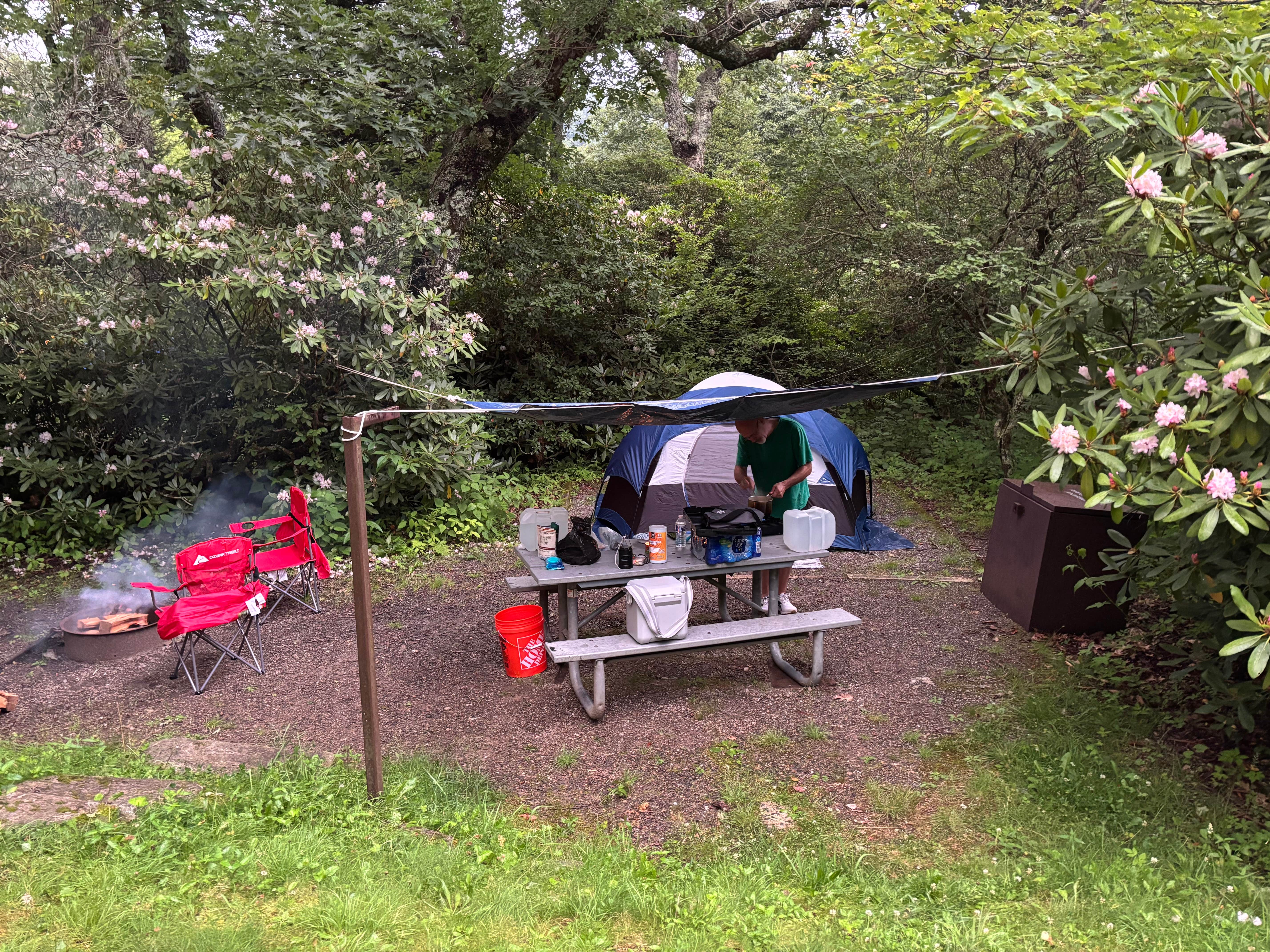Angie A.'s photo at Mt Pisgah Campground — Blue Ridge Parkway near Candler, NC