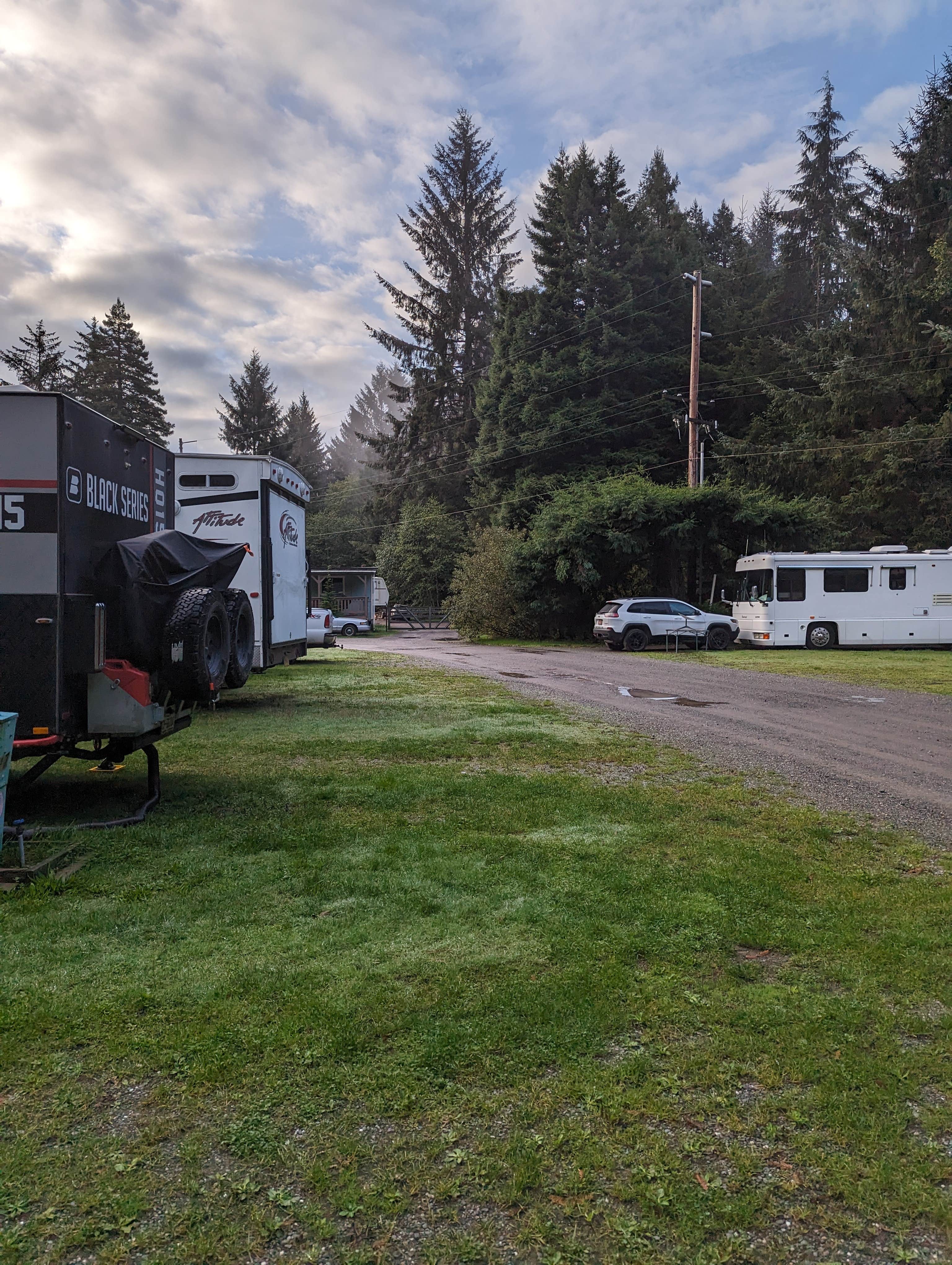 Kristi D.'s photo of rv camping at Mystic Forest Campground near Redwood National Park