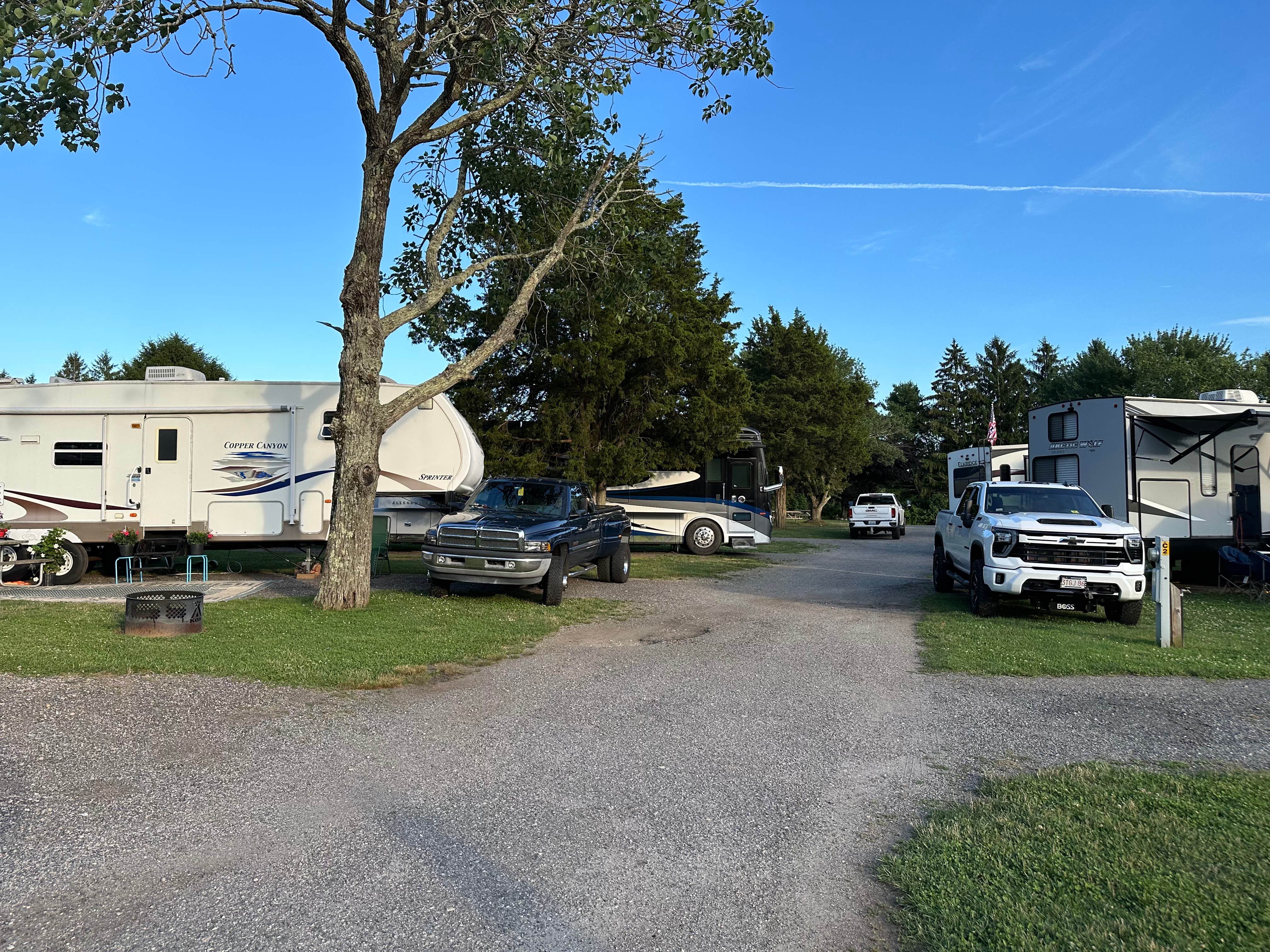 Beth R.'s photo of rv camping at Mystic KOA near Mystic, CT