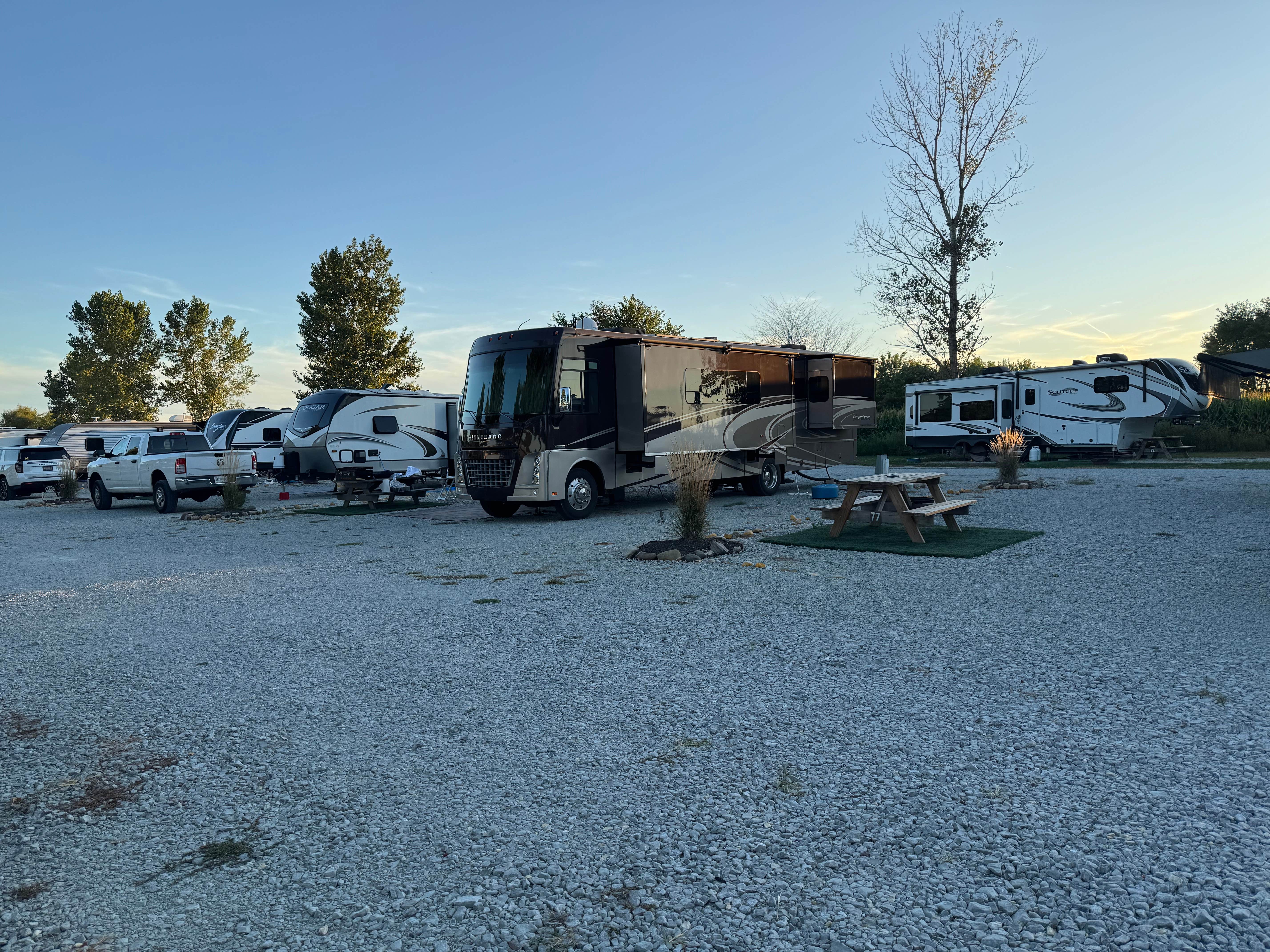 Camper-submitted photo at Mystic Waters Campground near Indianapolis, IN