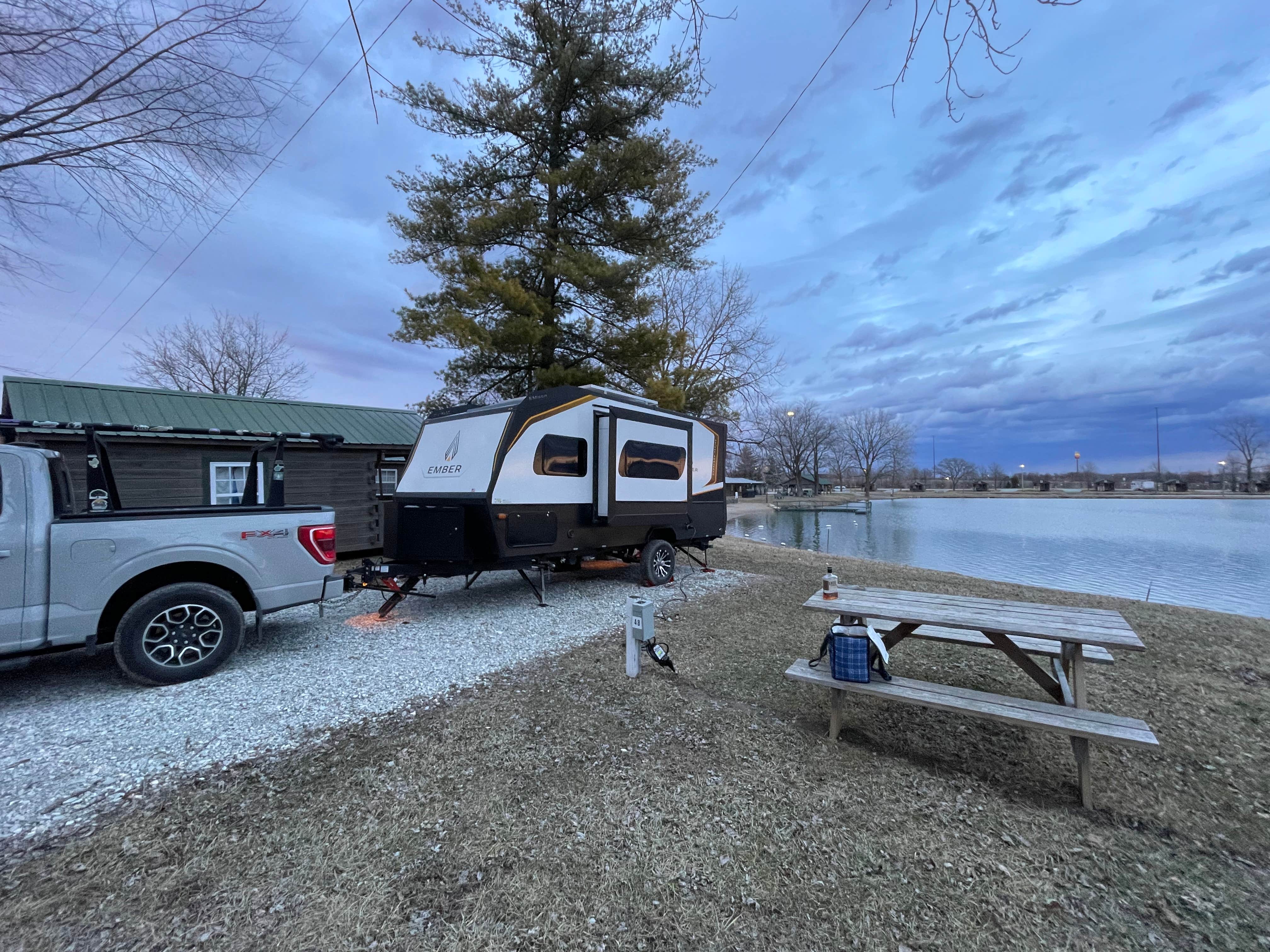 Camper-submitted photo at Mystic Waters Campground near Indianapolis, IN