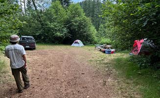 Frank B.'s photo of tent camping at Naked Falls near Ridgefield, WA